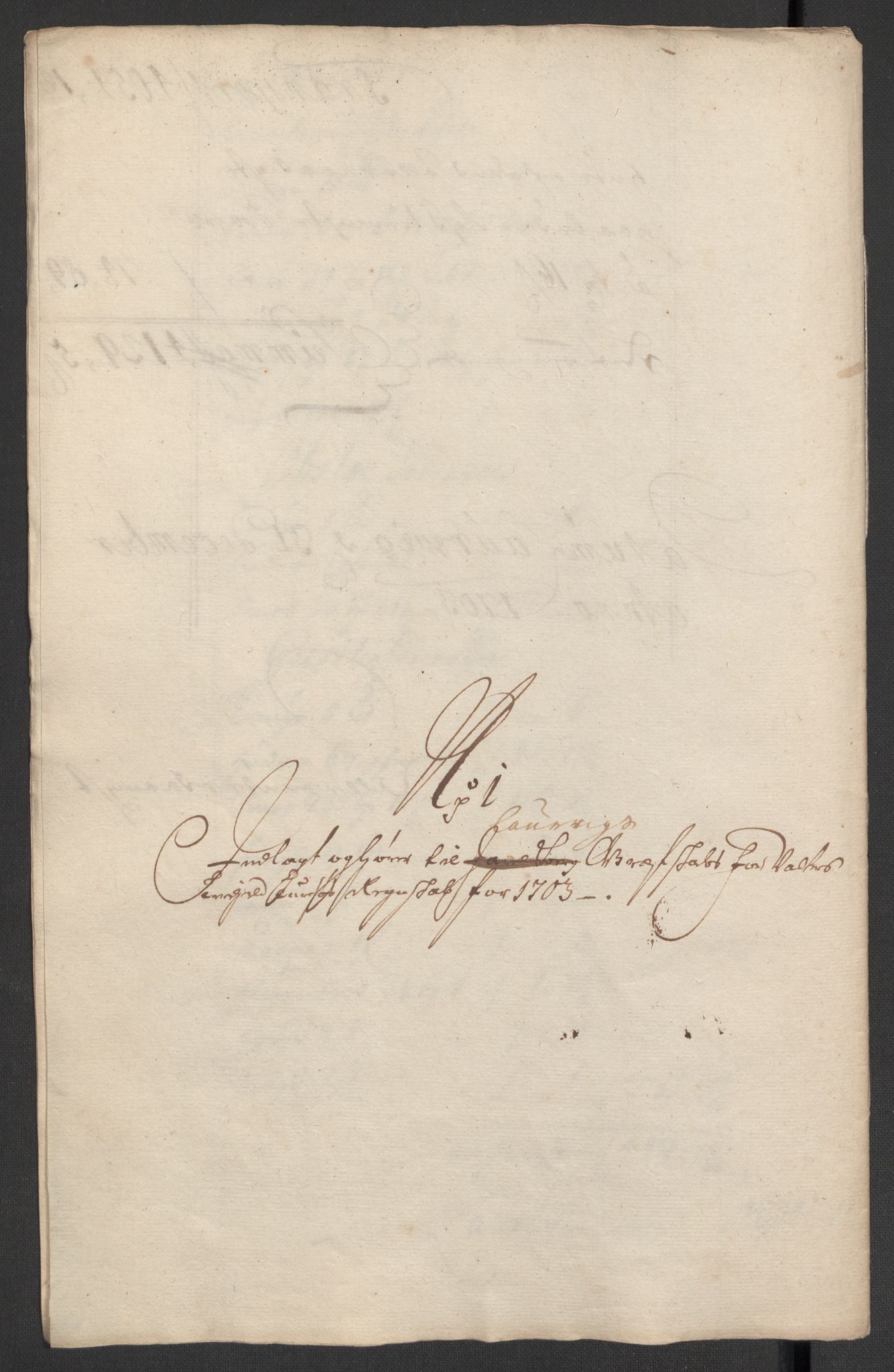 Rentekammeret inntil 1814, Reviderte regnskaper, Fogderegnskap, RA/EA-4092/R33/L1977: Fogderegnskap Larvik grevskap, 1702-1703, s. 94