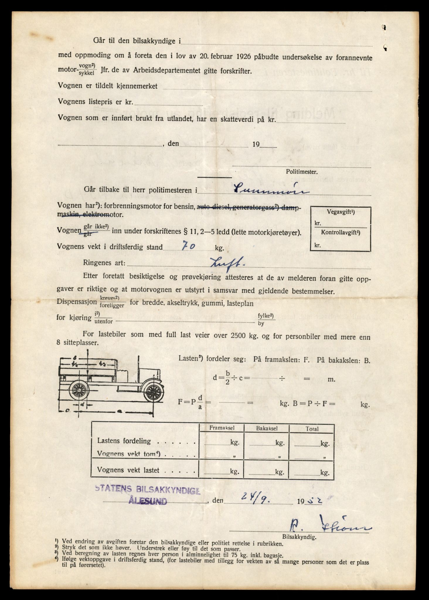 Møre og Romsdal vegkontor - Ålesund trafikkstasjon, AV/SAT-A-4099/F/Fe/L0031: Registreringskort for kjøretøy T 11800 - T 11996, 1927-1998, s. 664