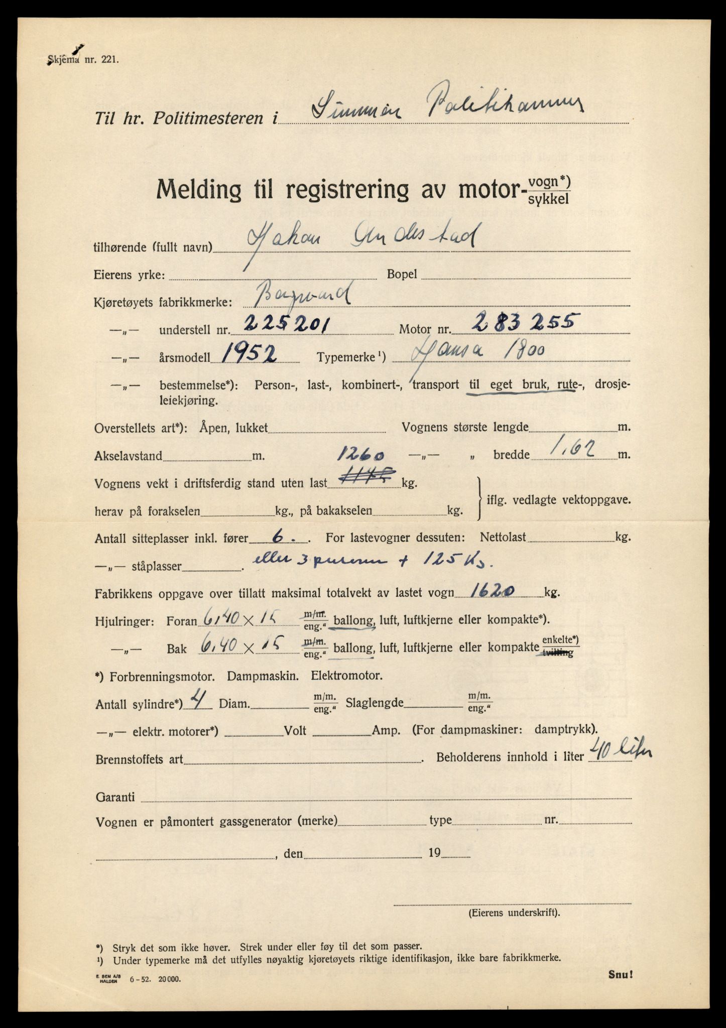 Møre og Romsdal vegkontor - Ålesund trafikkstasjon, AV/SAT-A-4099/F/Fe/L0042: Registreringskort for kjøretøy T 13906 - T 14079, 1927-1998, s. 2519