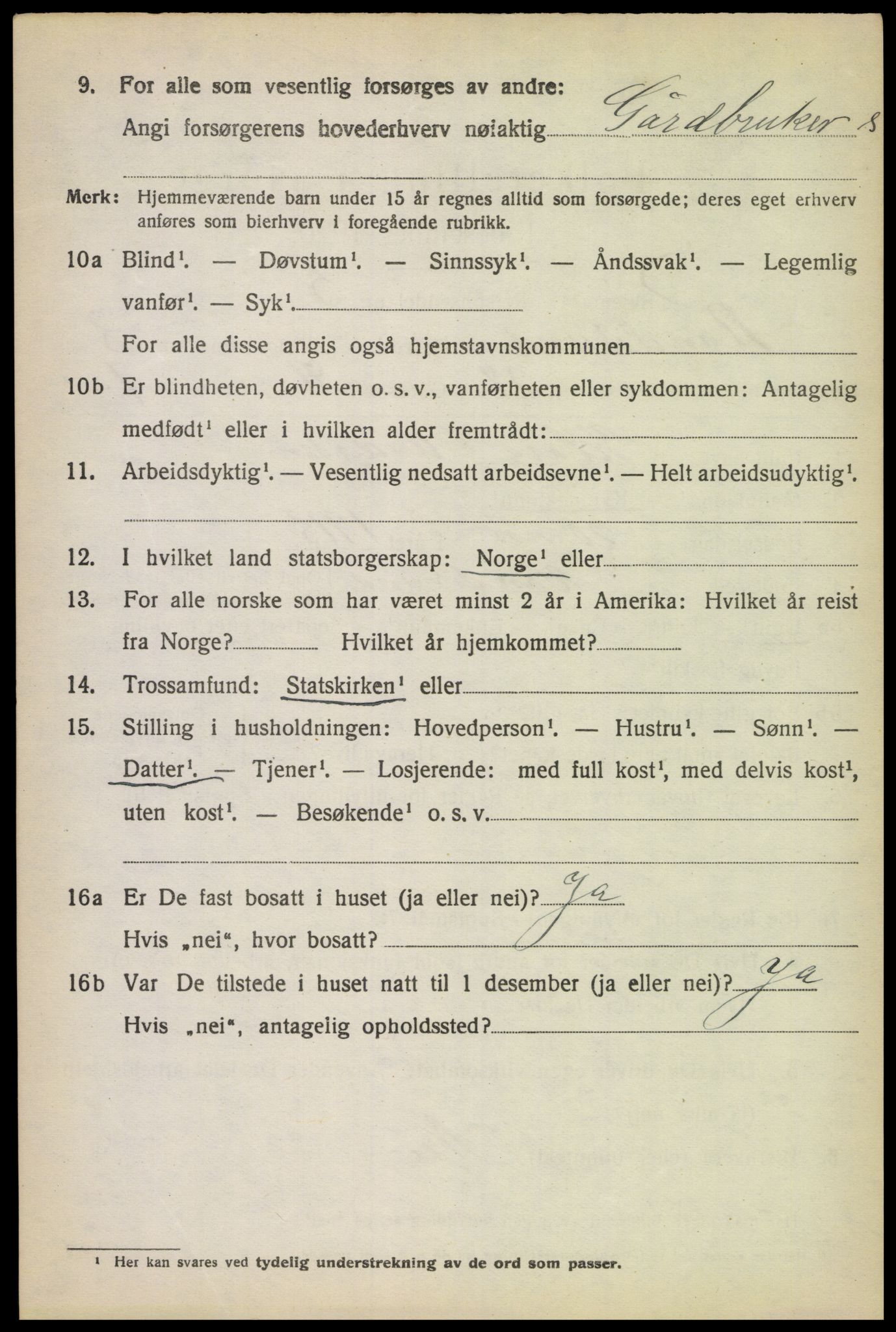SAK, Folketelling 1920 for 1011 Randesund herred, 1920, s. 1767