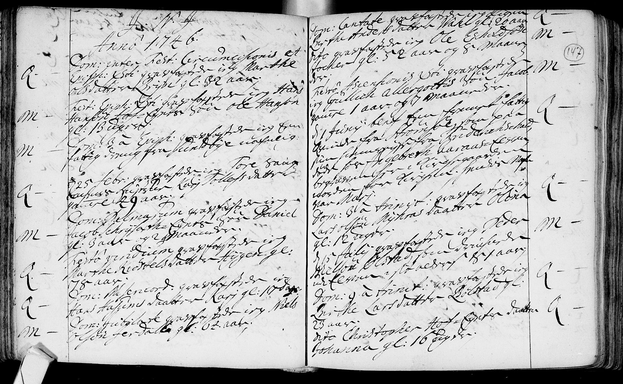 Røyken kirkebøker, AV/SAKO-A-241/F/Fa/L0002: Ministerialbok nr. 2, 1731-1782, s. 147