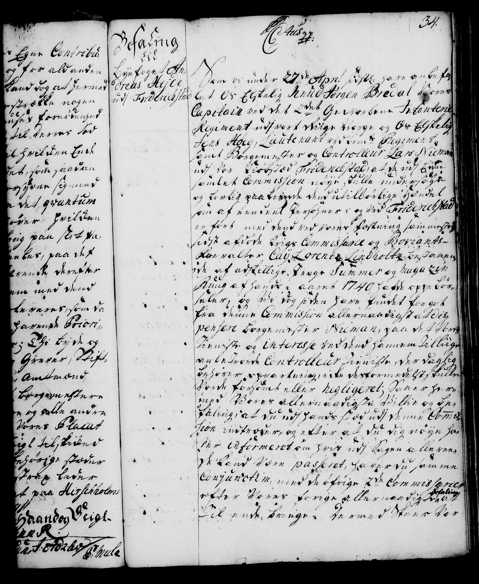 Rentekammeret, Kammerkanselliet, AV/RA-EA-3111/G/Gg/Gga/L0005: Norsk ekspedisjonsprotokoll med register (merket RK 53.5), 1741-1749, s. 34