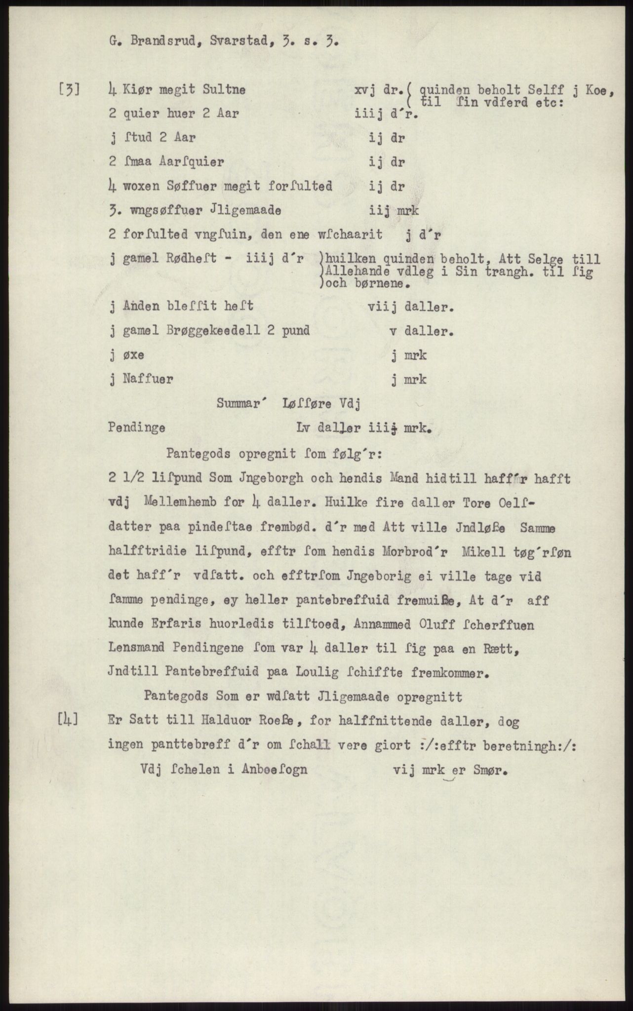 Samlinger til kildeutgivelse, Diplomavskriftsamlingen, AV/RA-EA-4053/H/Ha, s. 564