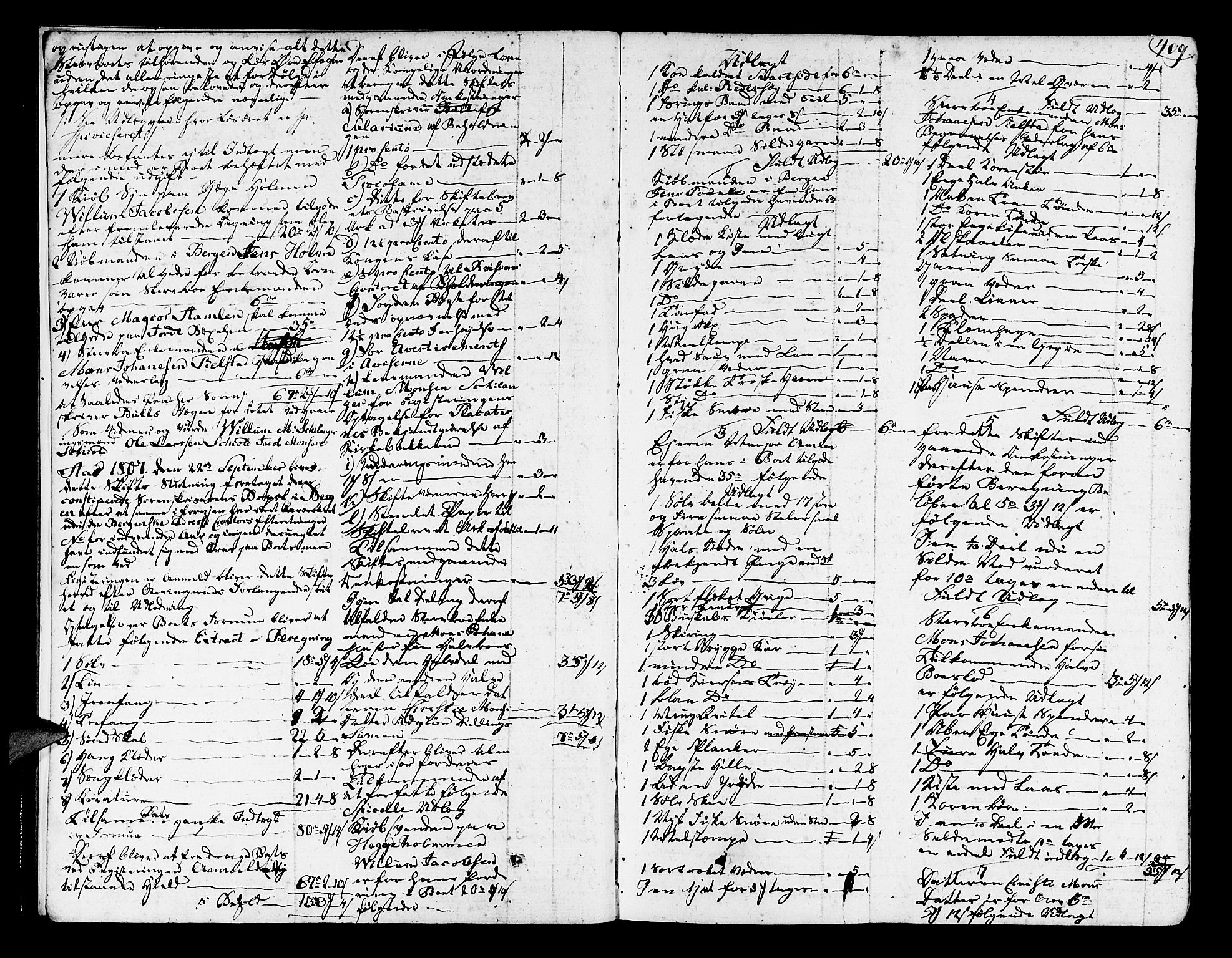 Nordhordland sorenskrivar, AV/SAB-A-2901/1/H/Ha/L0011b: Skifteprotokollar Nordhordland , 1807-1810, s. 408b-409a