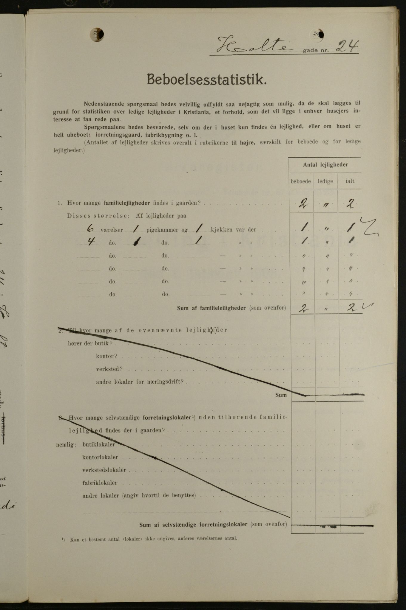 OBA, Kommunal folketelling 1.2.1908 for Kristiania kjøpstad, 1908, s. 37155