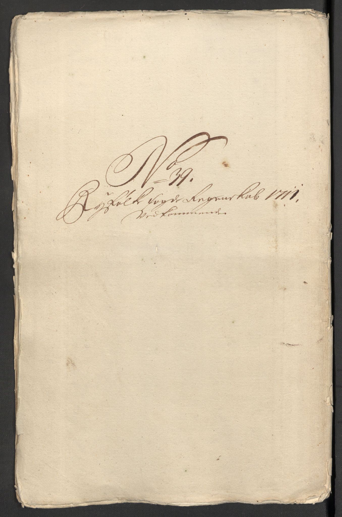Rentekammeret inntil 1814, Reviderte regnskaper, Fogderegnskap, AV/RA-EA-4092/R47/L2864: Fogderegnskap Ryfylke, 1711, s. 427