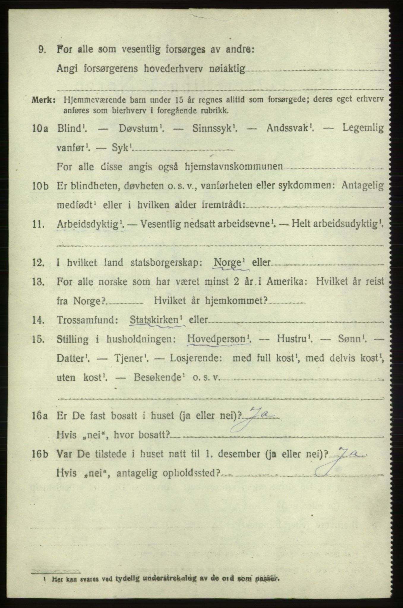 SAB, Folketelling 1920 for 1217 Valestrand herred, 1920, s. 2254