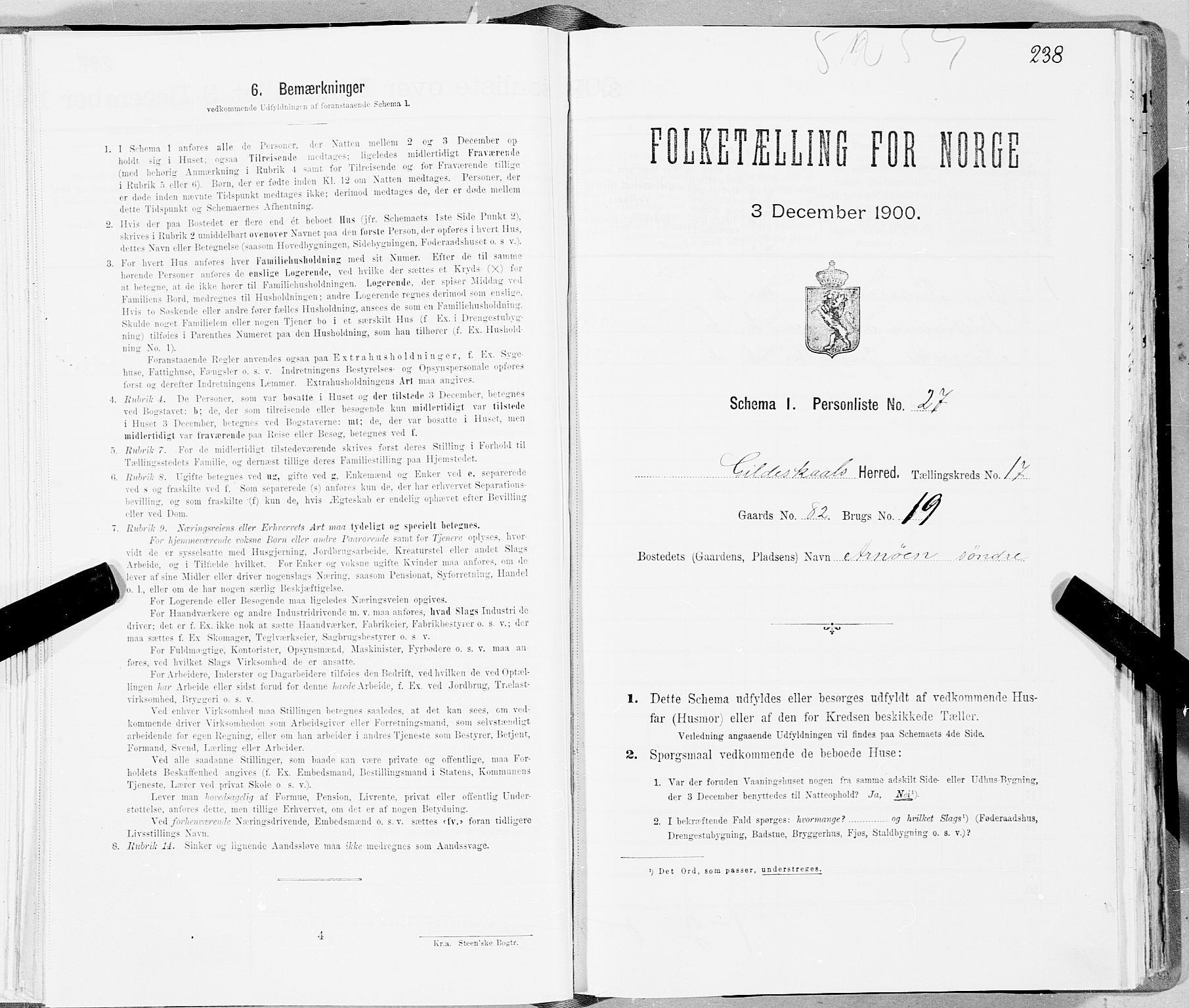 SAT, Folketelling 1900 for 1838 Gildeskål herred, 1900, s. 1748