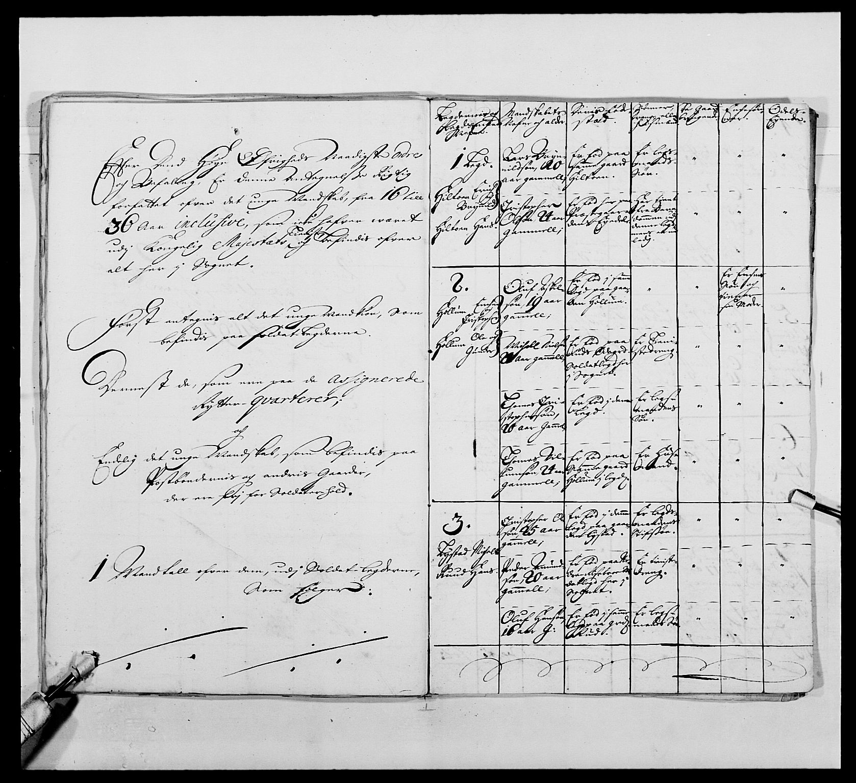 Kommanderende general (KG I) med Det norske krigsdirektorium, RA/EA-5419/E/Ea/L0485: Akershusiske regiment, 1697-1706, s. 265