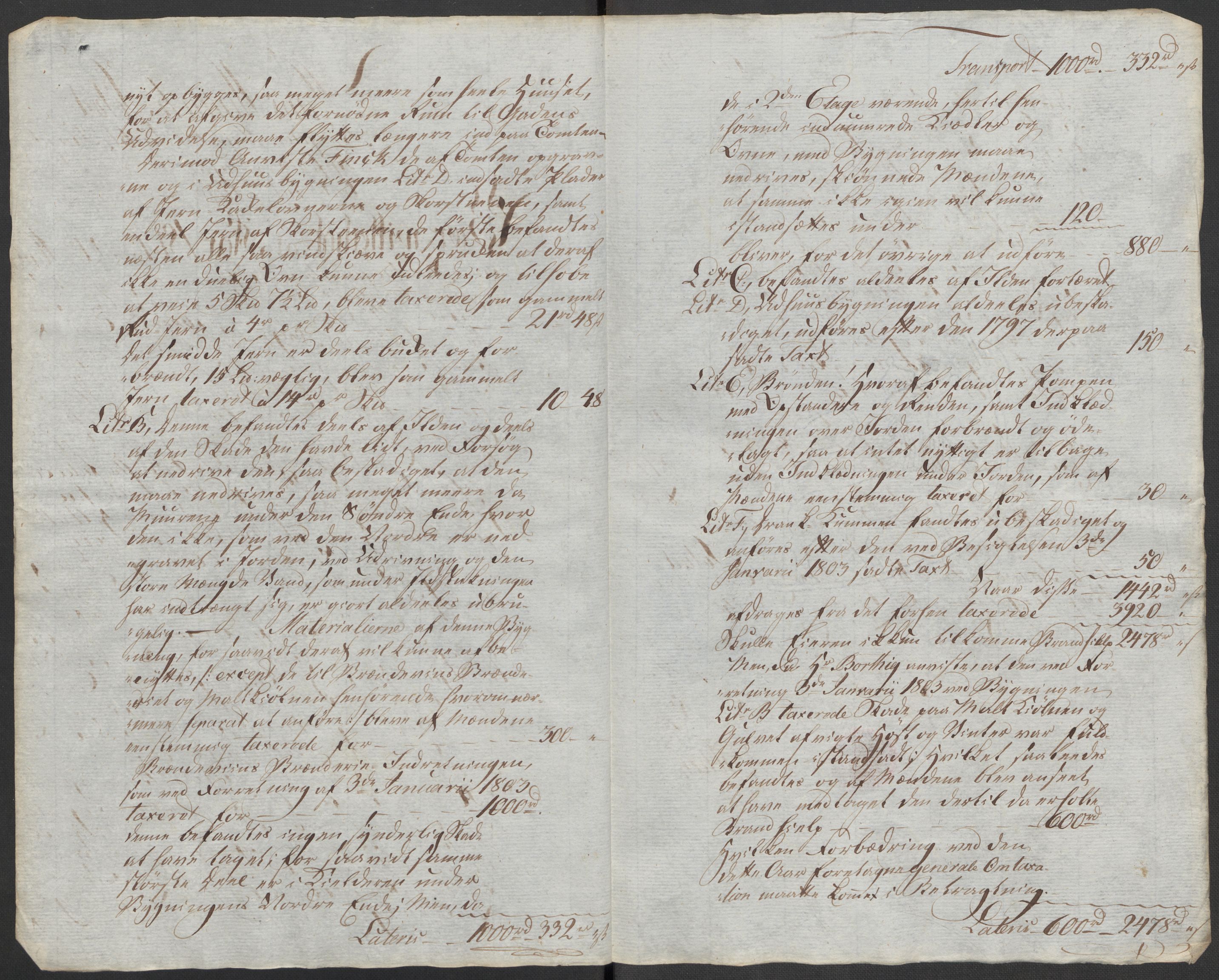 Kommersekollegiet, Brannforsikringskontoret 1767-1814, AV/RA-EA-5458/F/Fa/L0040/0006: Moss / Dokumenter, 1767-1807, s. 322