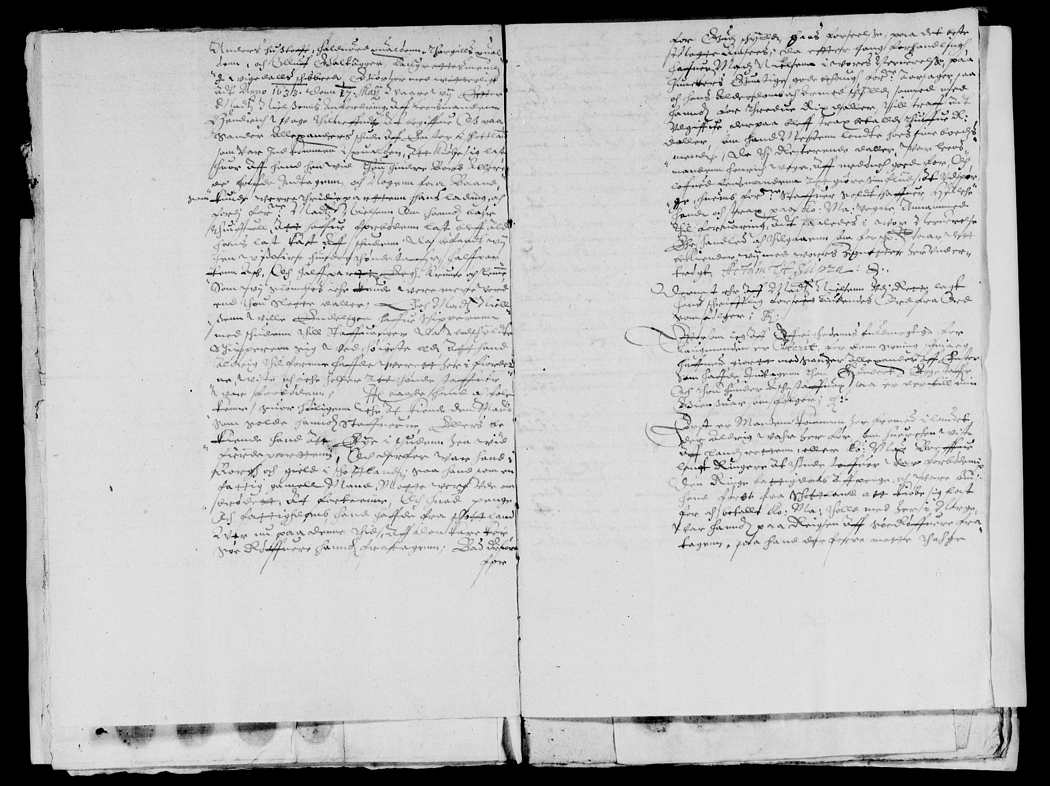 Rentekammeret inntil 1814, Reviderte regnskaper, Lensregnskaper, AV/RA-EA-5023/R/Rb/Rbs/L0017: Stavanger len, 1632-1634