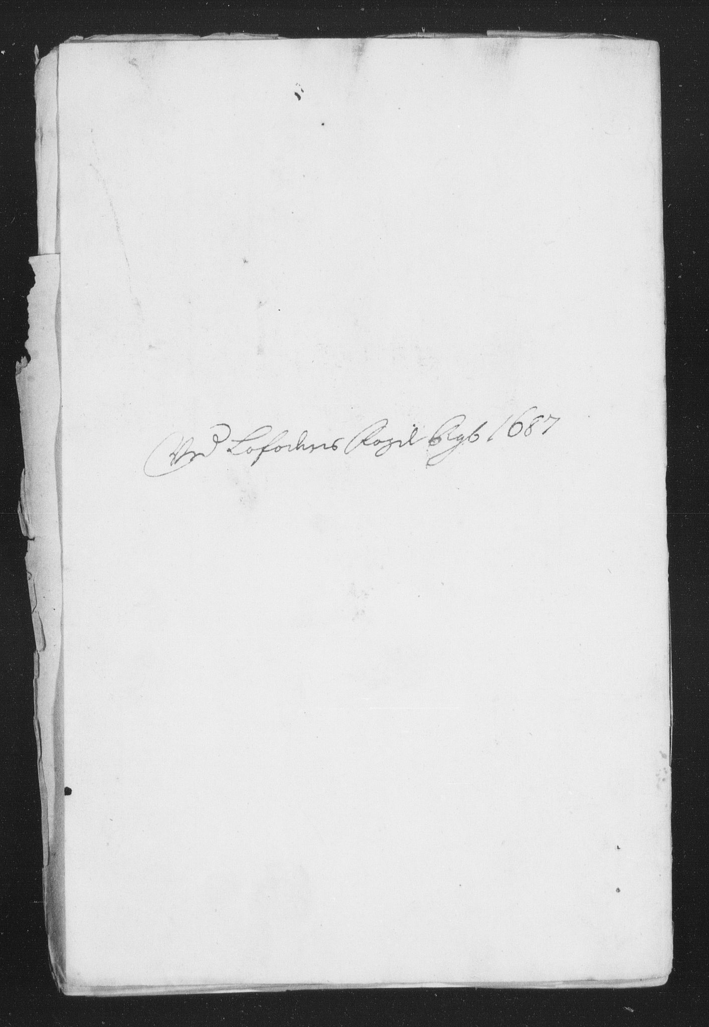 Rentekammeret inntil 1814, Reviderte regnskaper, Stiftamtstueregnskaper, Trondheim stiftamt og Nordland amt, AV/RA-EA-6044/R/Rh/L0010: Nordland amt, 1687