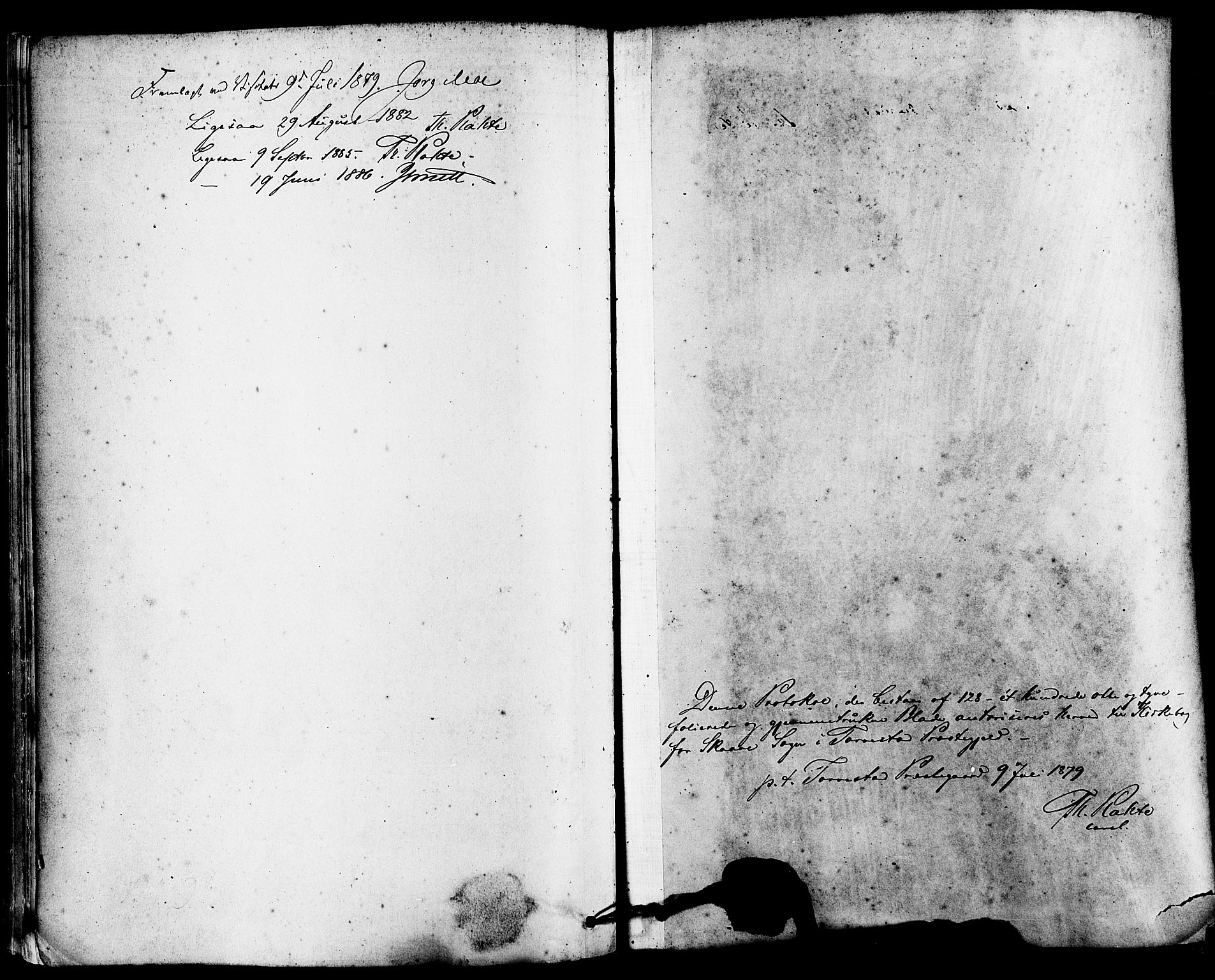 Haugesund sokneprestkontor, AV/SAST-A -101863/H/Ha/Haa/L0002: Ministerialbok nr. A 2, 1878-1886