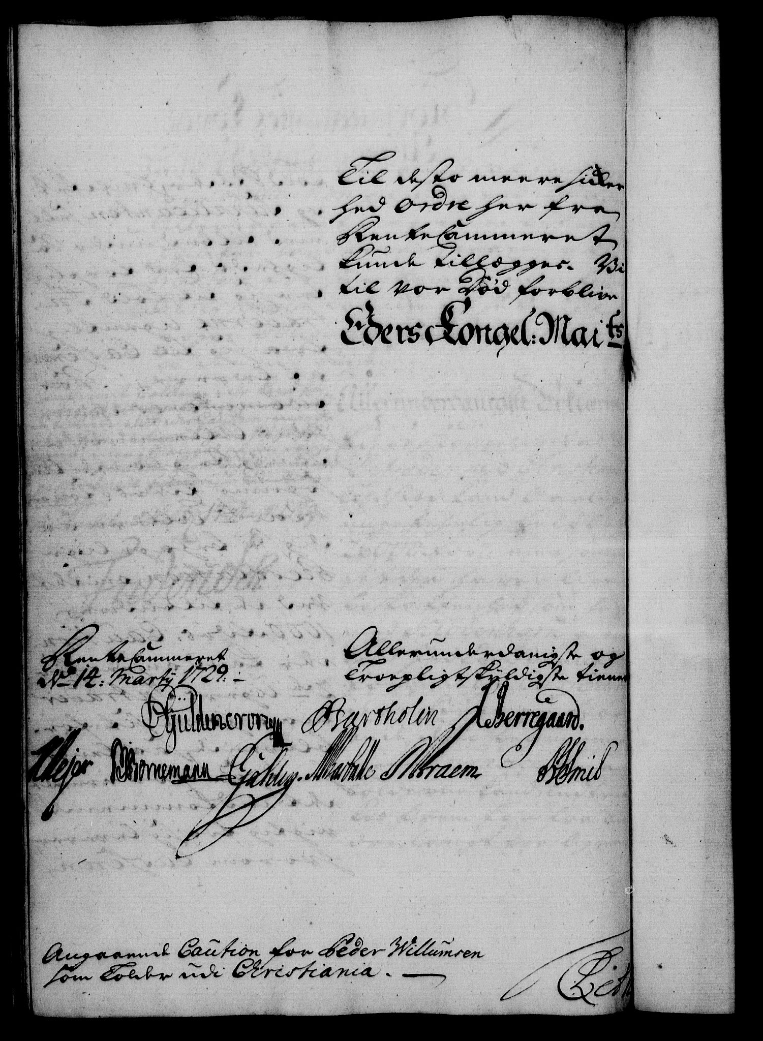 Rentekammeret, Kammerkanselliet, RA/EA-3111/G/Gf/Gfa/L0012: Norsk relasjons- og resolusjonsprotokoll (merket RK 52.12), 1729, s. 193