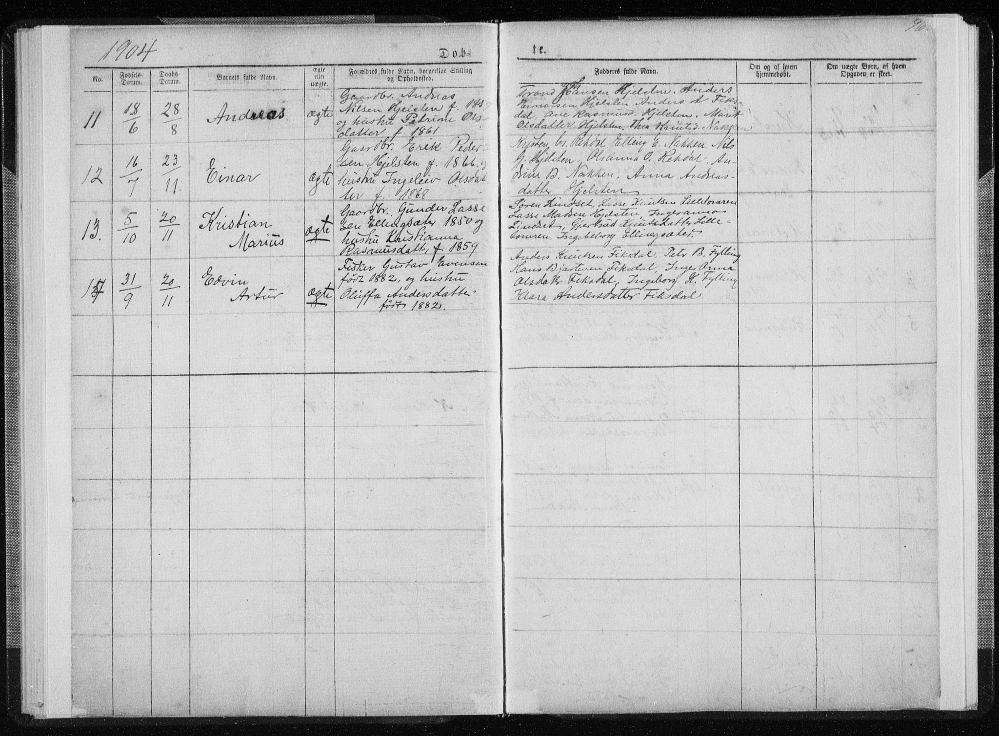 Ministerialprotokoller, klokkerbøker og fødselsregistre - Møre og Romsdal, AV/SAT-A-1454/540/L0541: Klokkerbok nr. 540C01, 1867-1920, s. 96