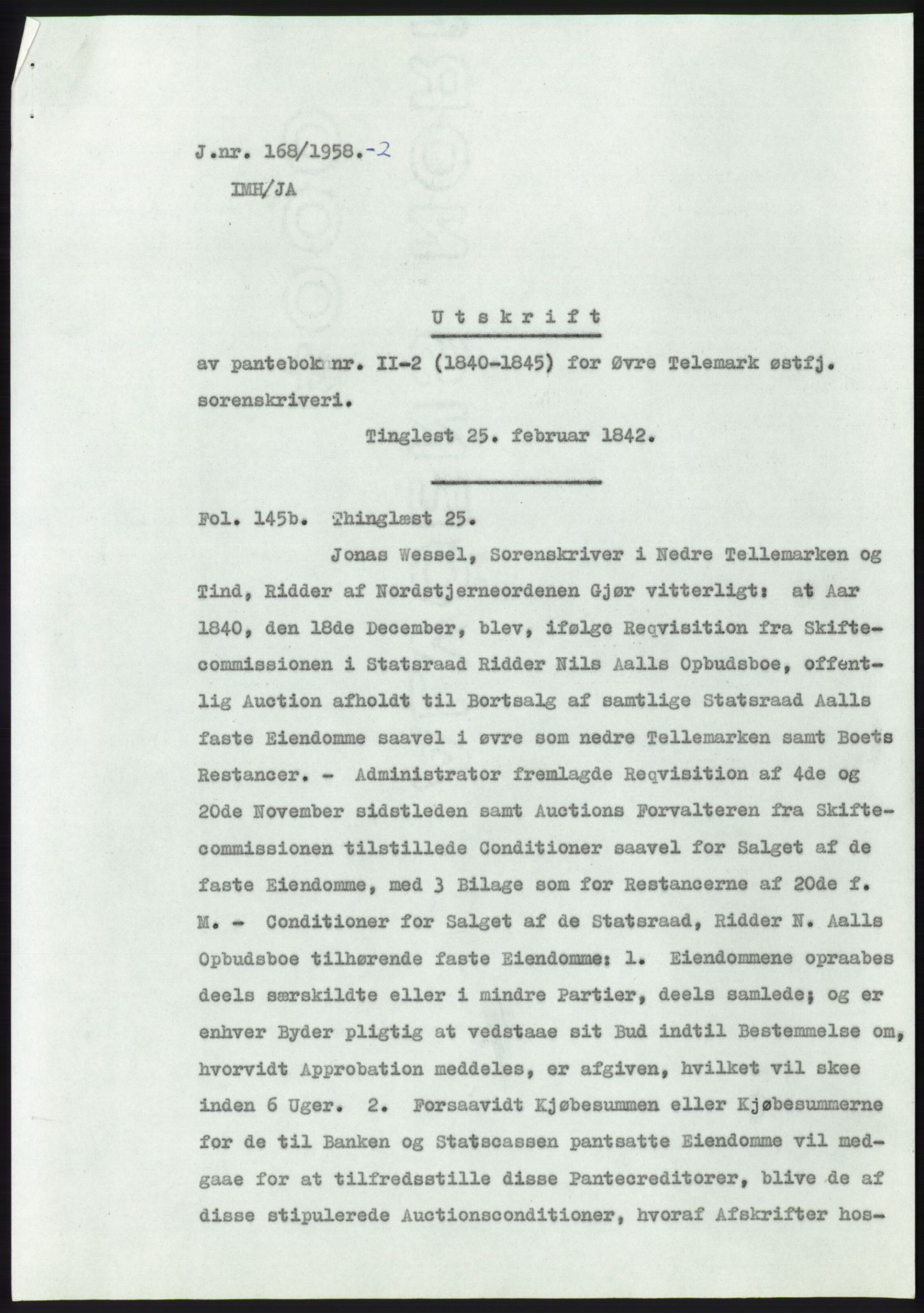 Statsarkivet i Kongsberg, SAKO/A-0001, 1957-1958, s. 398