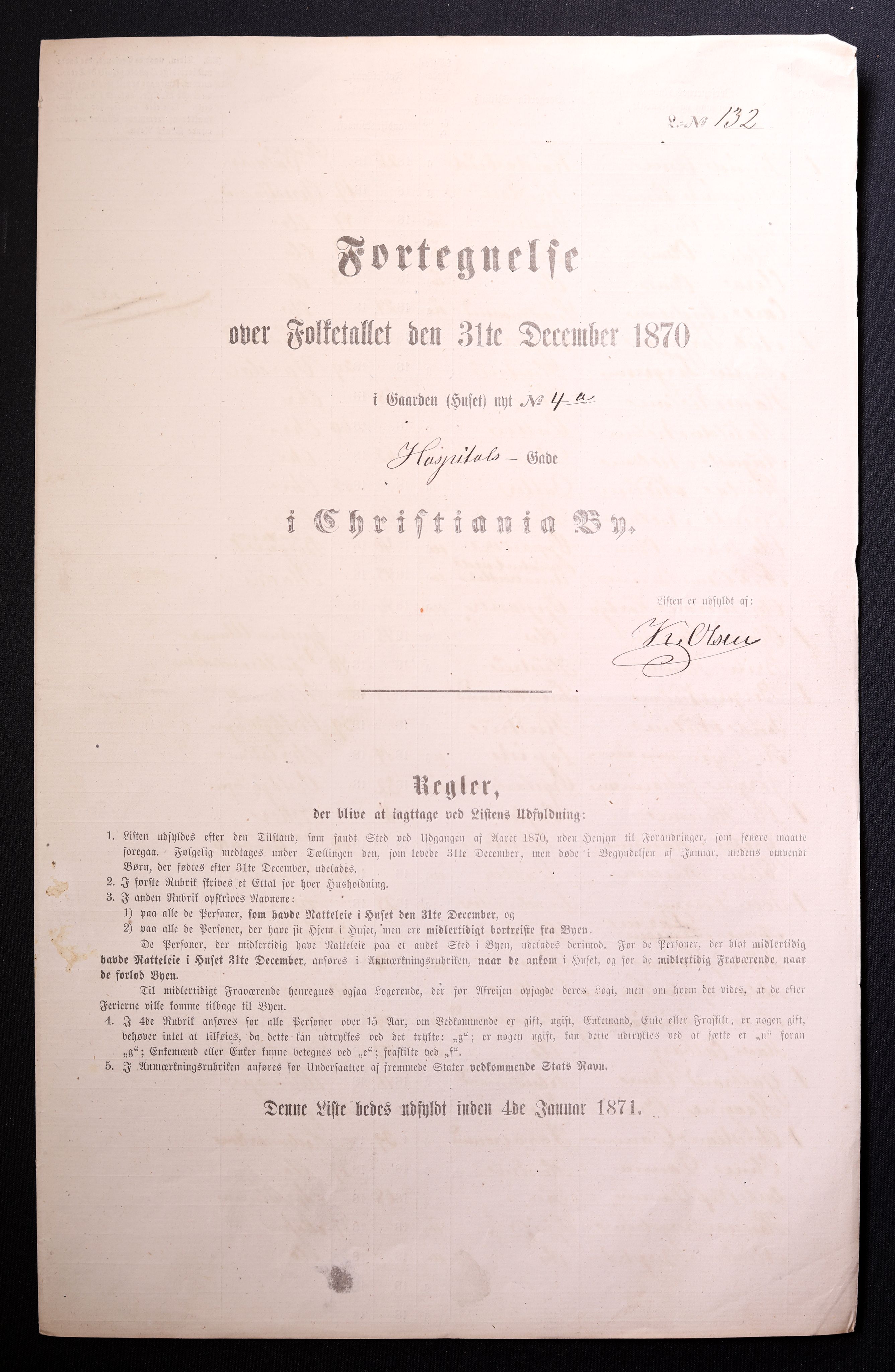 RA, Folketelling 1870 for 0301 Kristiania kjøpstad, 1870, s. 1322
