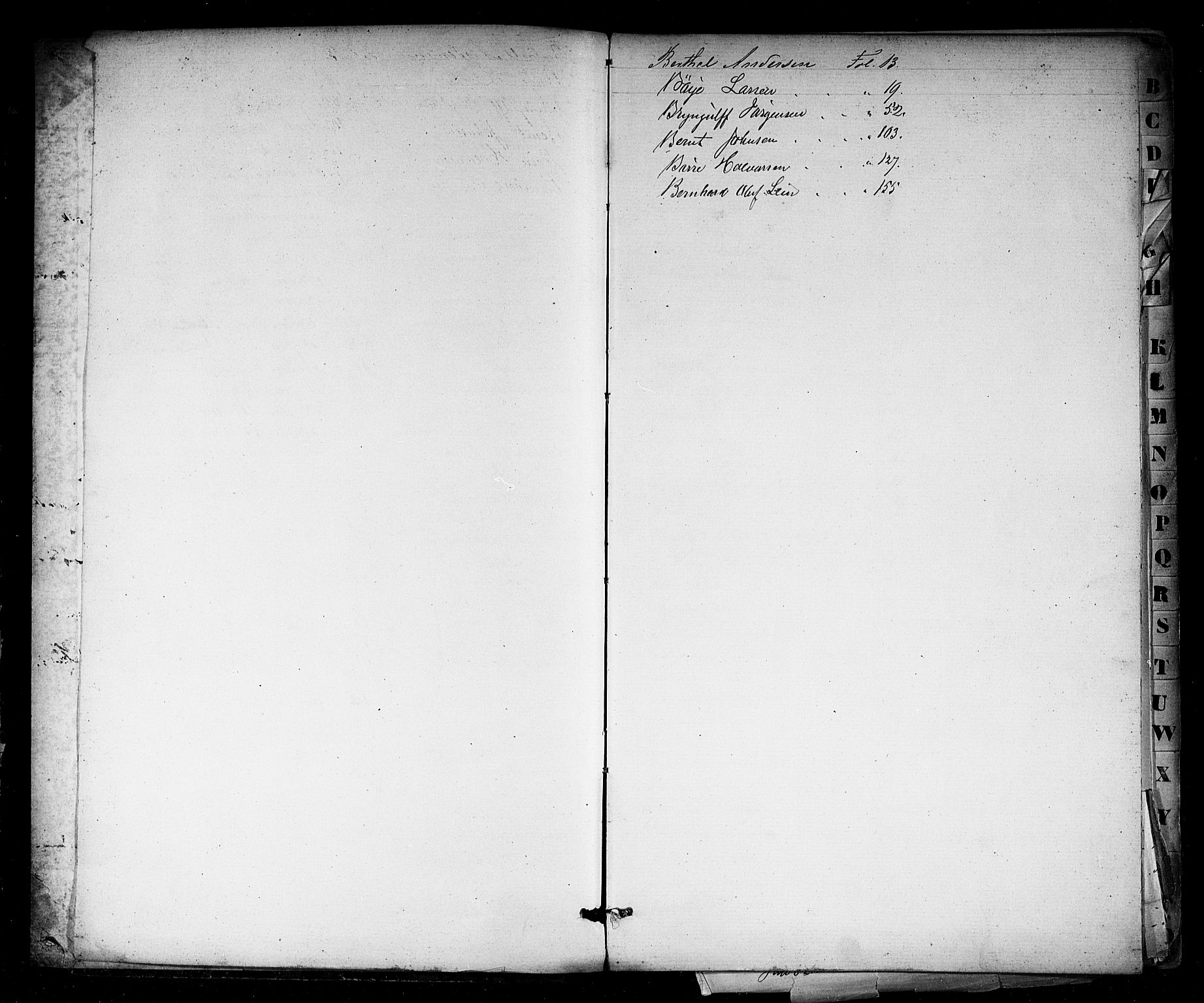 Skien innrulleringskontor, SAKO/A-832/F/Fc/L0001: Annotasjonsrulle, 1860-1868, s. 3