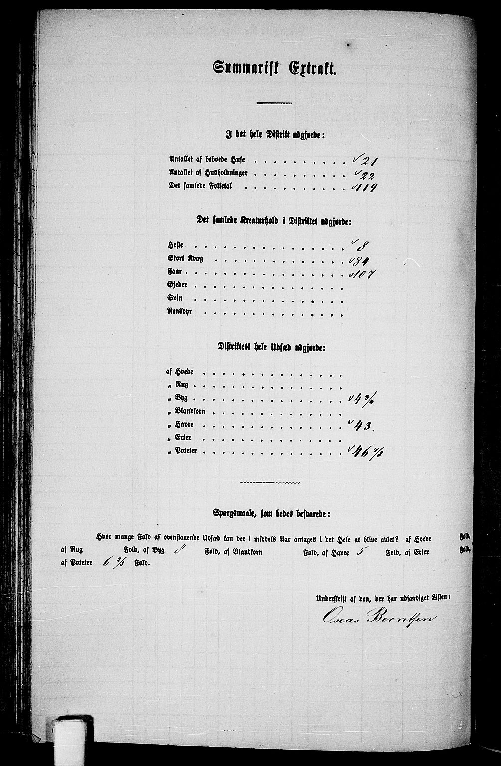 RA, Folketelling 1865 for 1041L Vanse prestegjeld, Vanse sokn og Farsund landsokn, 1865, s. 169