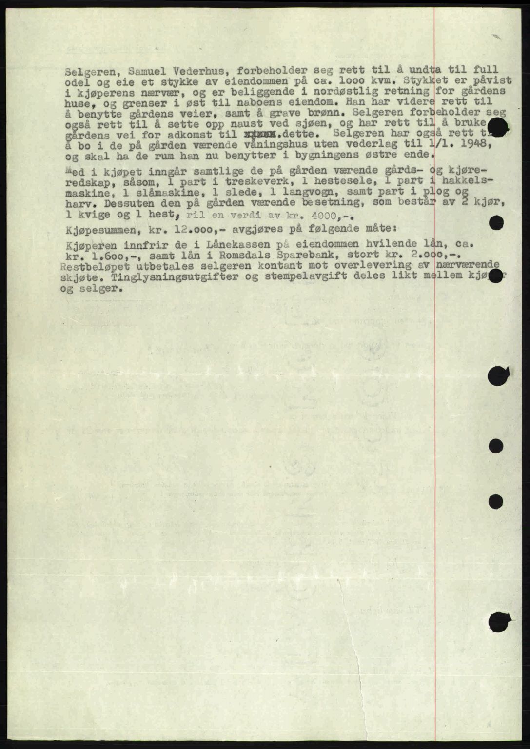 Romsdal sorenskriveri, SAT/A-4149/1/2/2C: Pantebok nr. A19, 1946-1946, Dagboknr: 528/1946
