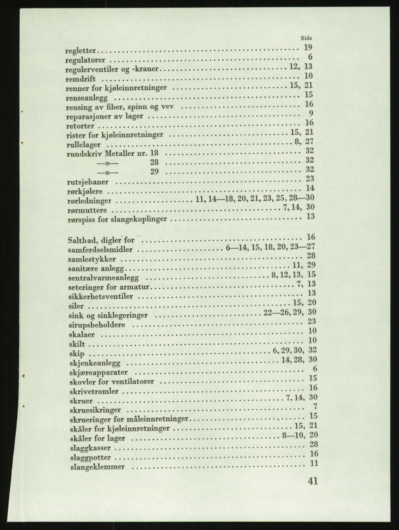 Direktoratet for industriforsyning, Sekretariatet, AV/RA-S-4153/D/Df/L0054: 9. Metallkontoret, 1940-1945, s. 1481