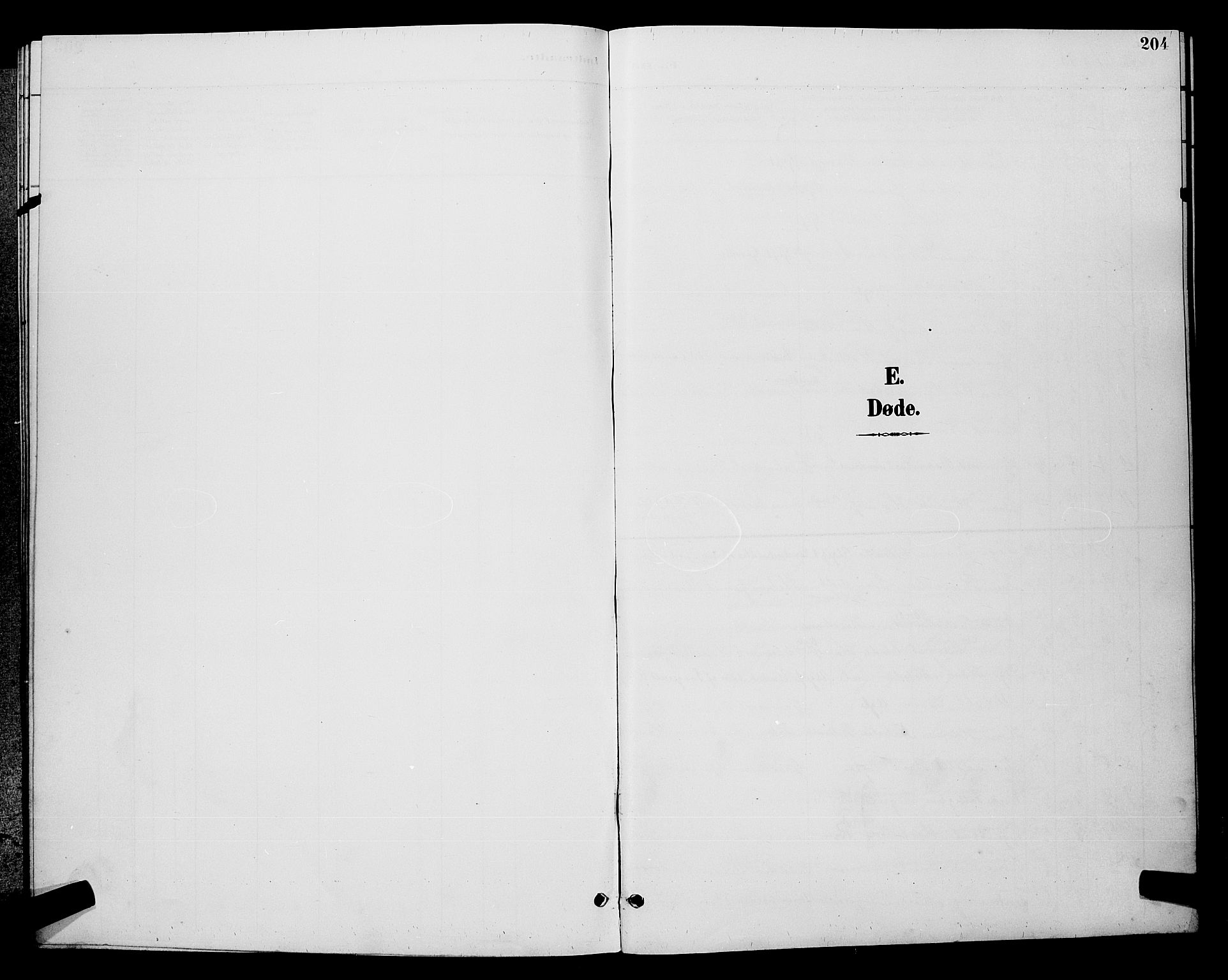 Eidsvoll prestekontor Kirkebøker, SAO/A-10888/G/Ga/L0006: Klokkerbok nr. I 6, 1895-1901, s. 204