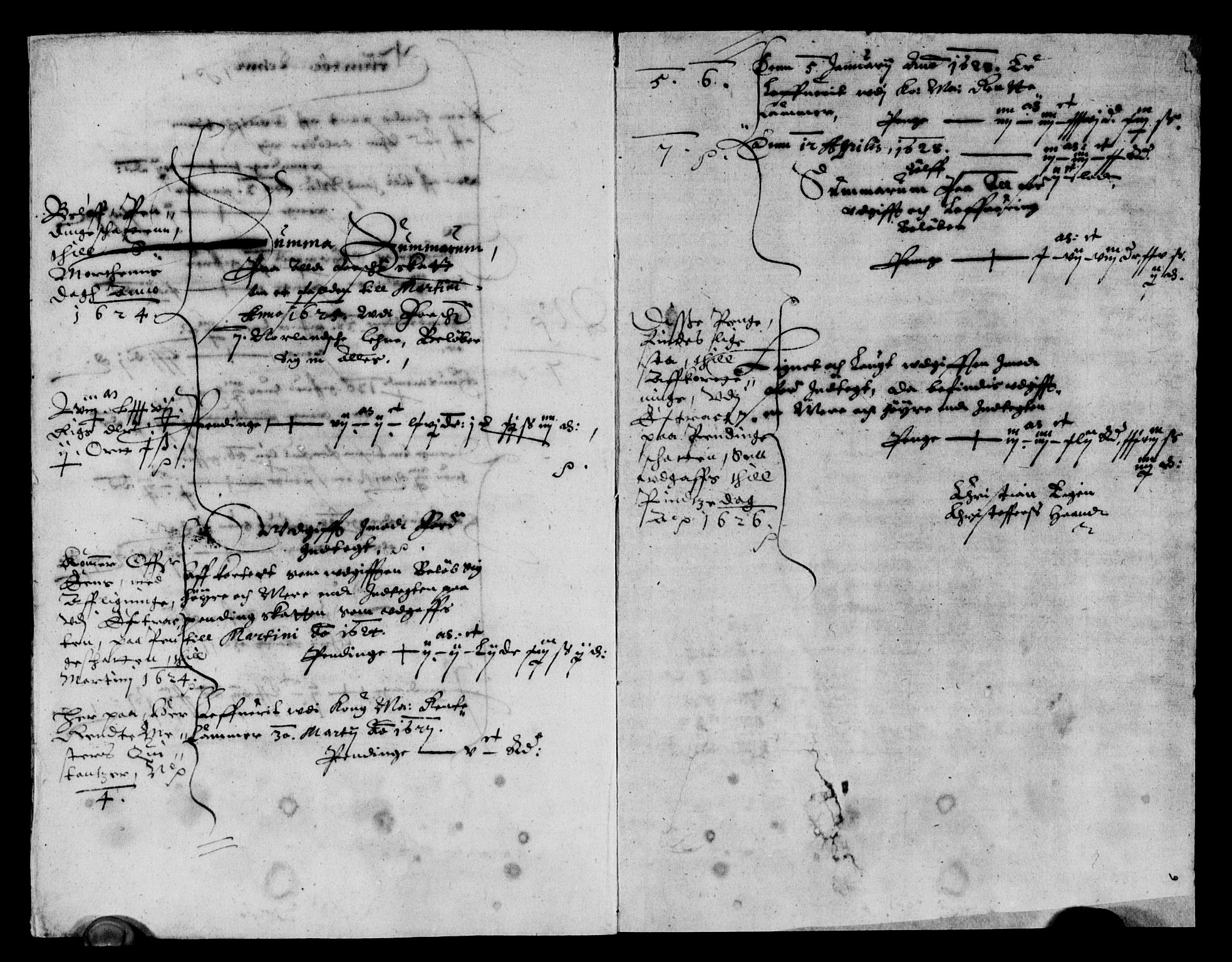 Rentekammeret inntil 1814, Reviderte regnskaper, Lensregnskaper, AV/RA-EA-5023/R/Rb/Rbz/L0017: Nordlandenes len, 1625-1627