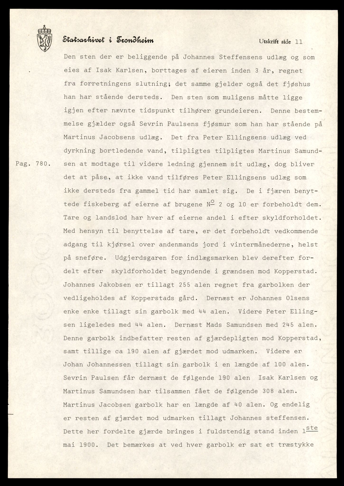 Statsarkivet i Trondheim, AV/SAT-A-4183/J/Ja/L0061: Pantebok S, 700 -, 1898-1899