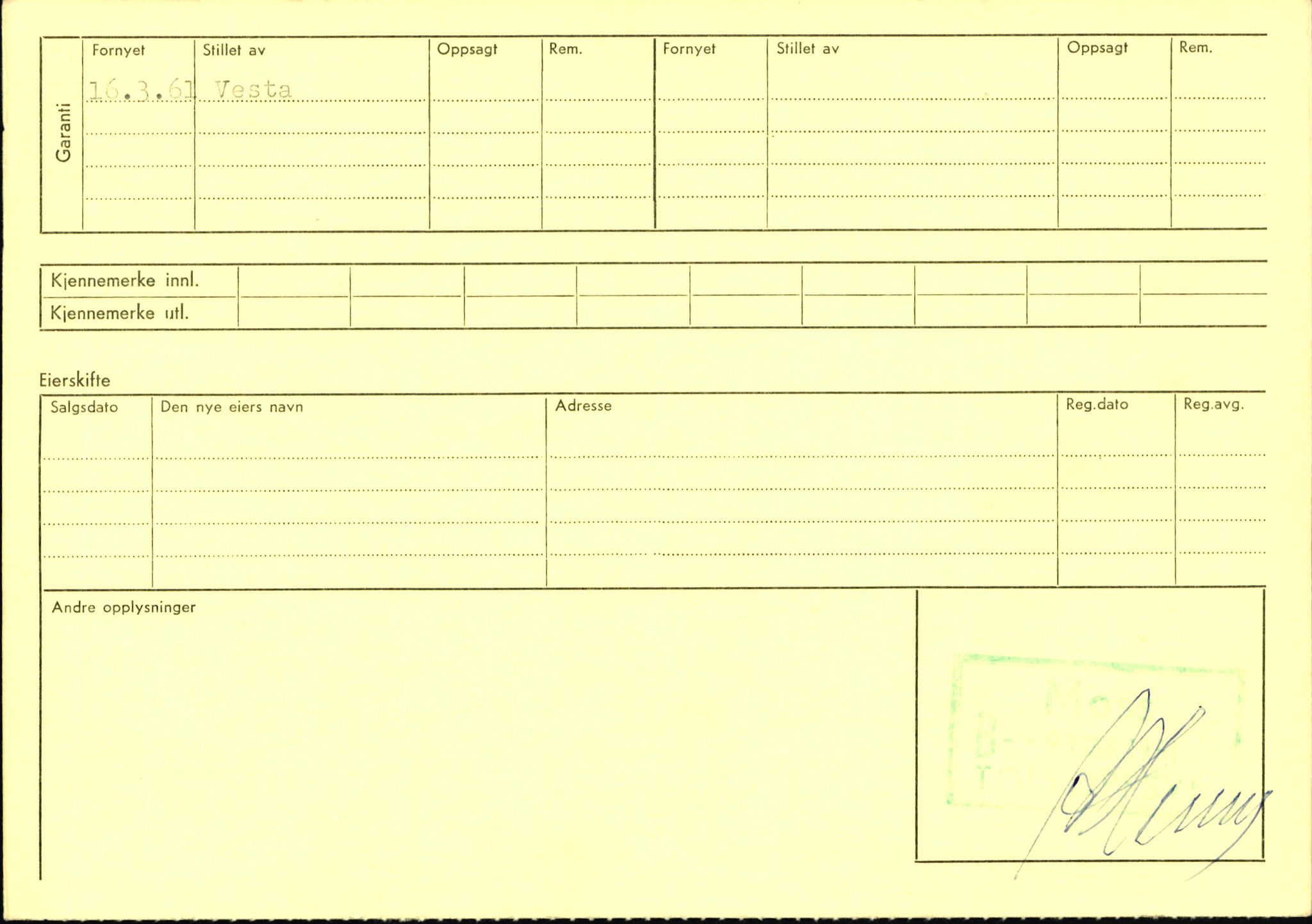 Statens vegvesen, Sogn og Fjordane vegkontor, AV/SAB-A-5301/4/F/L0004: Registerkort utmeldte Fjordane S2500-2700, S7200-7899, 1930-1961, s. 70