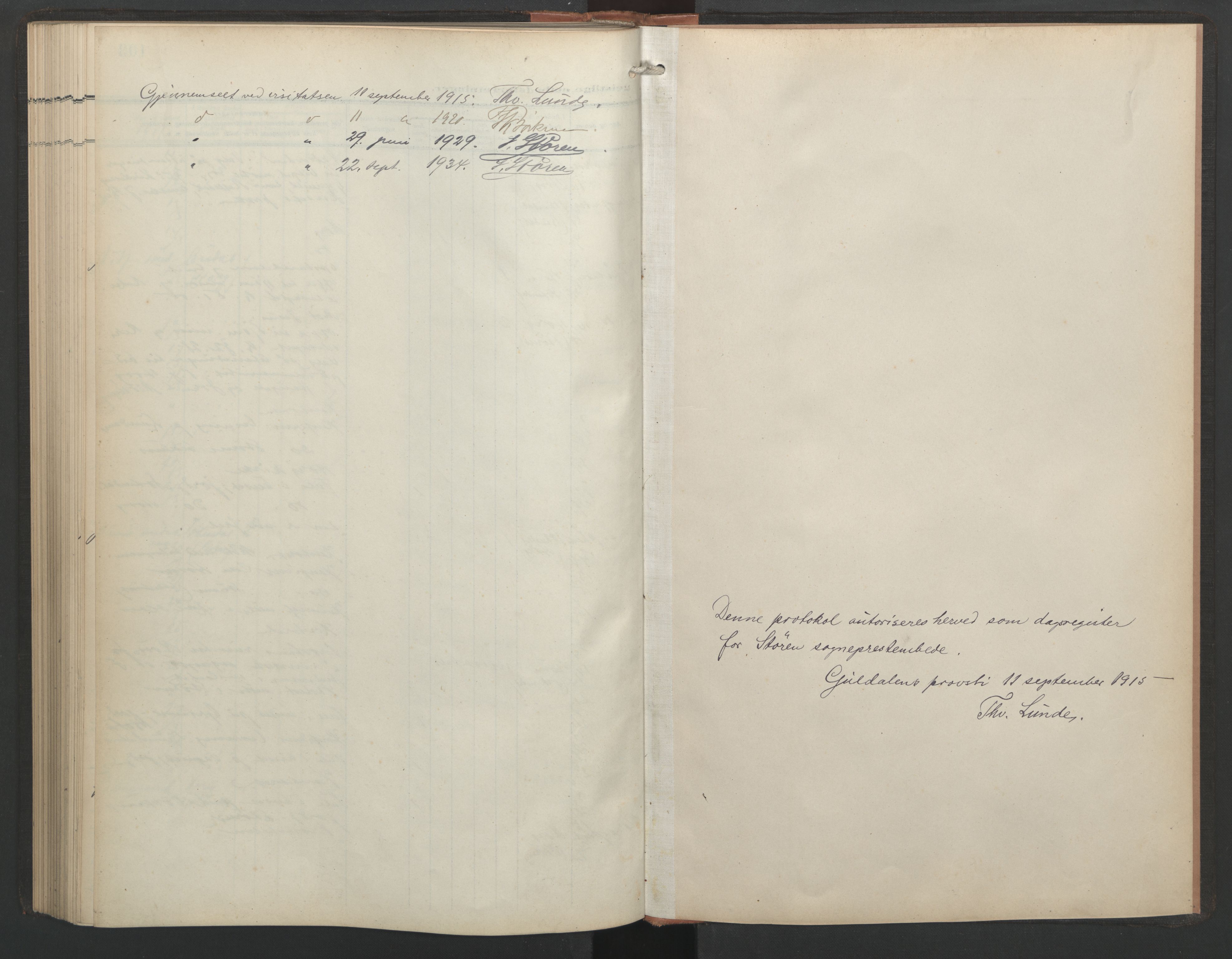Ministerialprotokoller, klokkerbøker og fødselsregistre - Sør-Trøndelag, AV/SAT-A-1456/687/L1006: Dagsregister nr. 687A12, 1912-1931