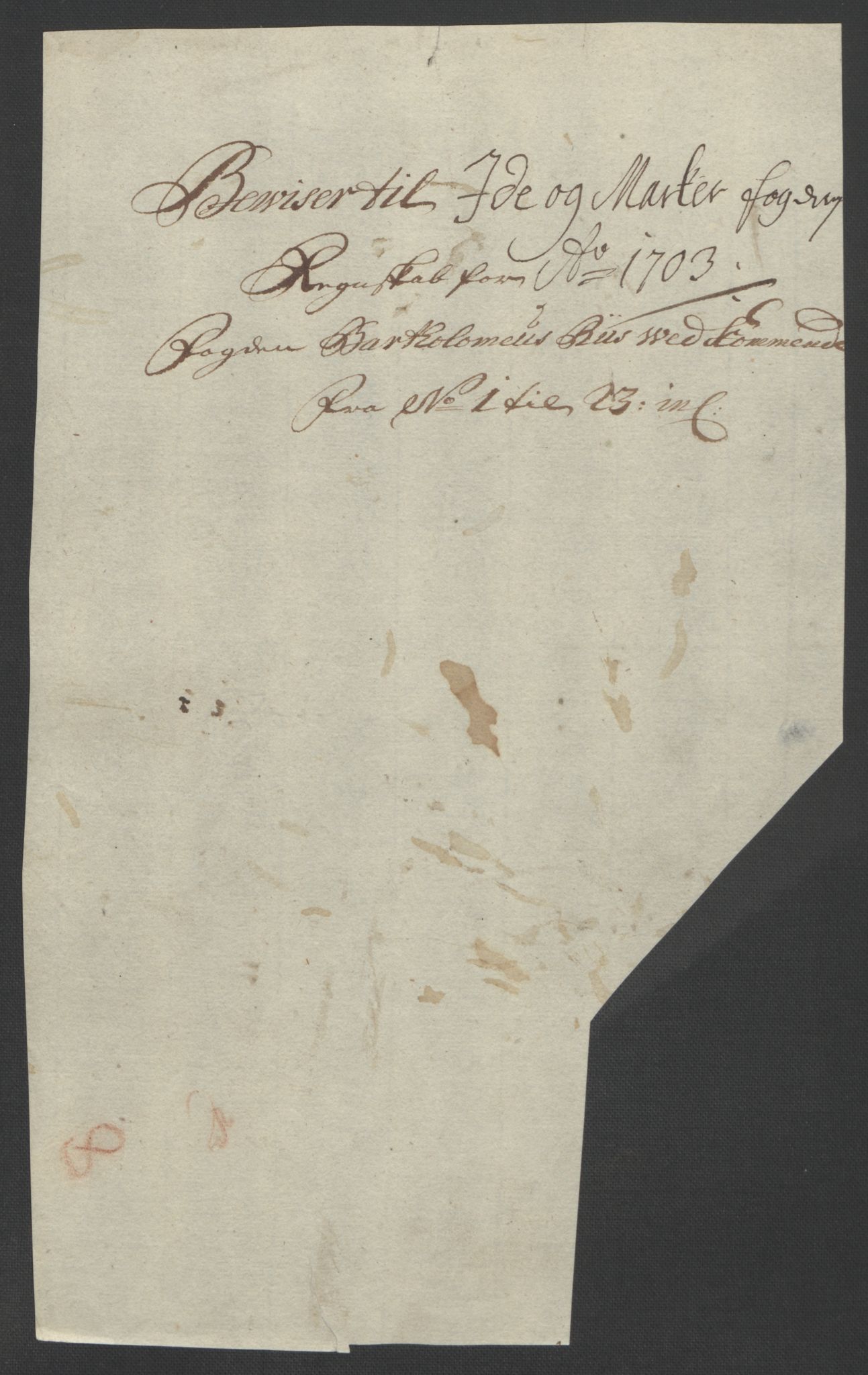 Rentekammeret inntil 1814, Reviderte regnskaper, Fogderegnskap, AV/RA-EA-4092/R01/L0016: Fogderegnskap Idd og Marker, 1702-1703, s. 247