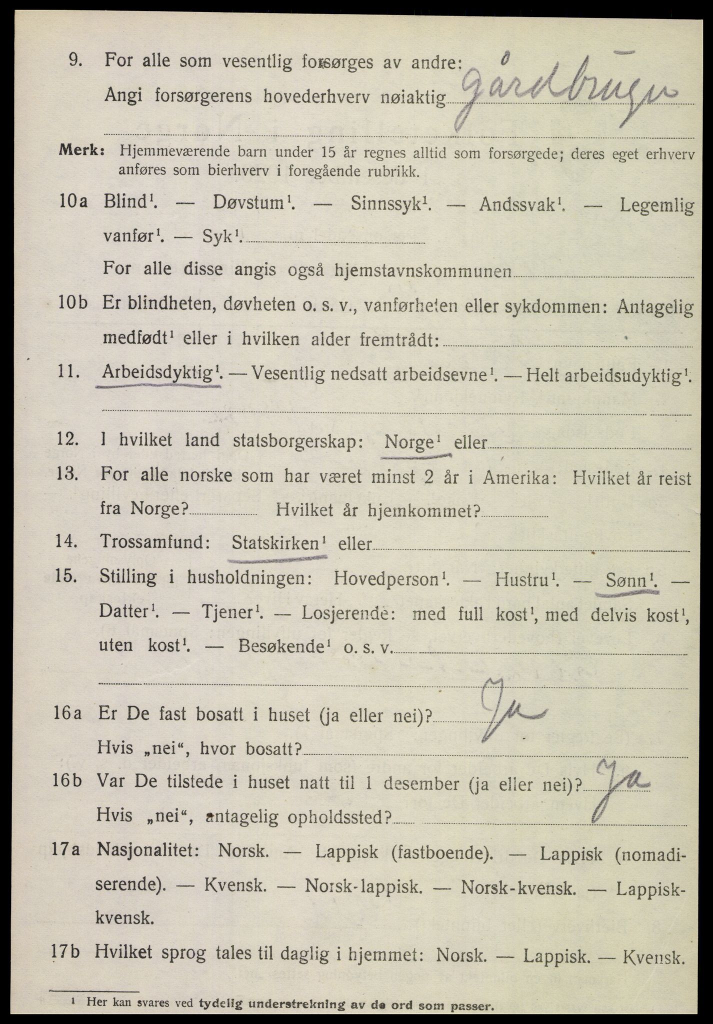 SAT, Folketelling 1920 for 1837 Meløy herred, 1920, s. 3622