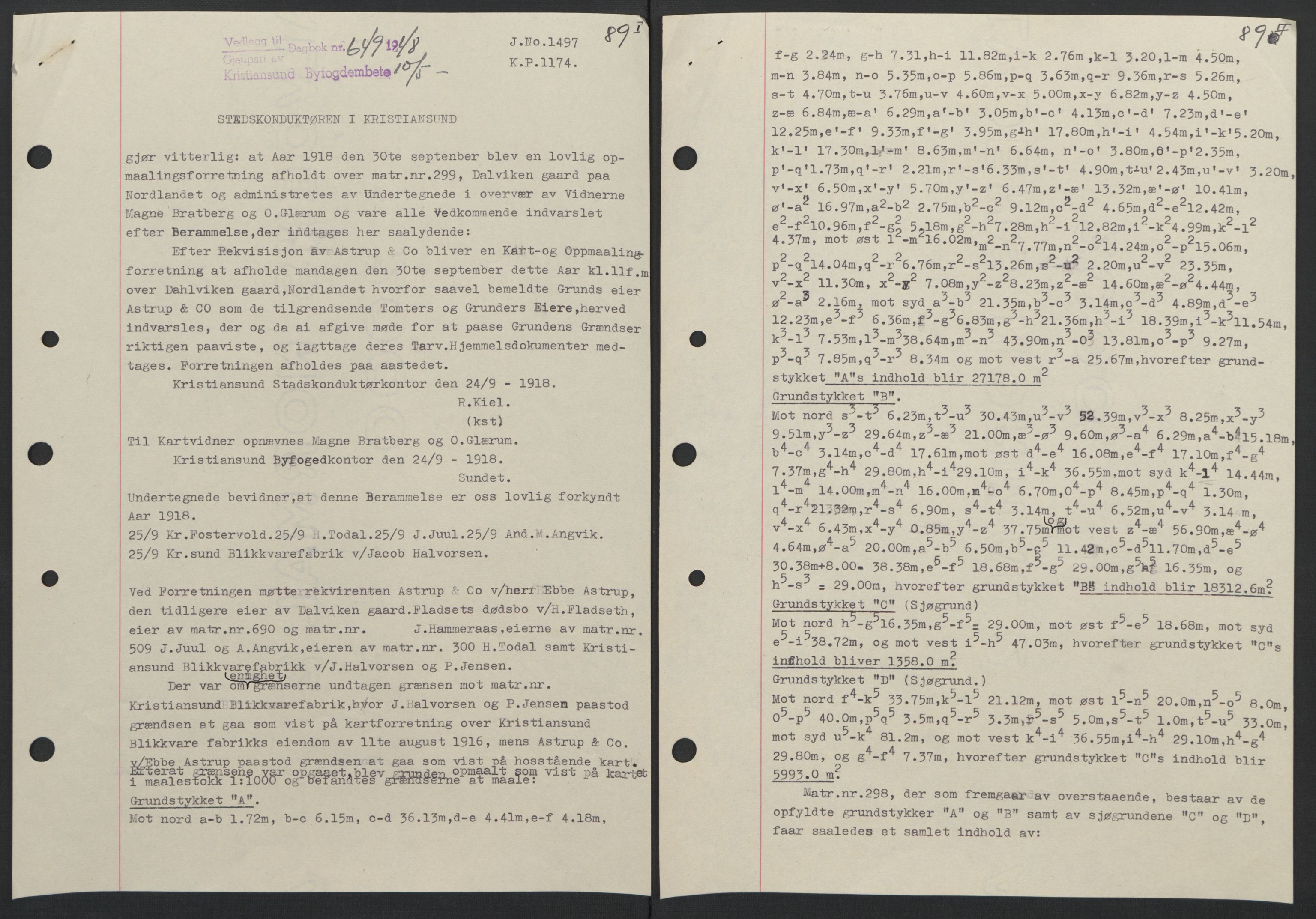 Kristiansund byfogd, AV/SAT-A-4587/A/27: Pantebok nr. 42, 1947-1950, Dagboknr: 649/1948