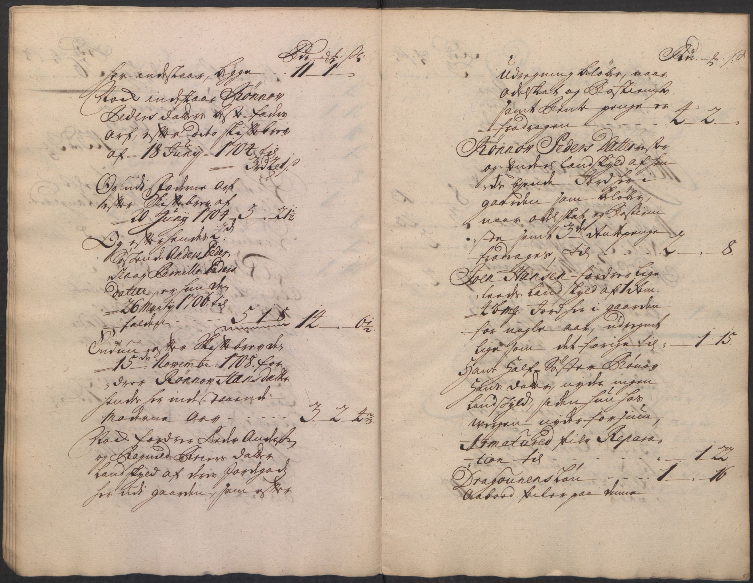 Forsvaret, Generalauditøren, RA/RAFA-1772/F/Fj/Fjb/L0001: Skifter nr. 1 - 39. (1725, 1726), 1725-1726, s. 48