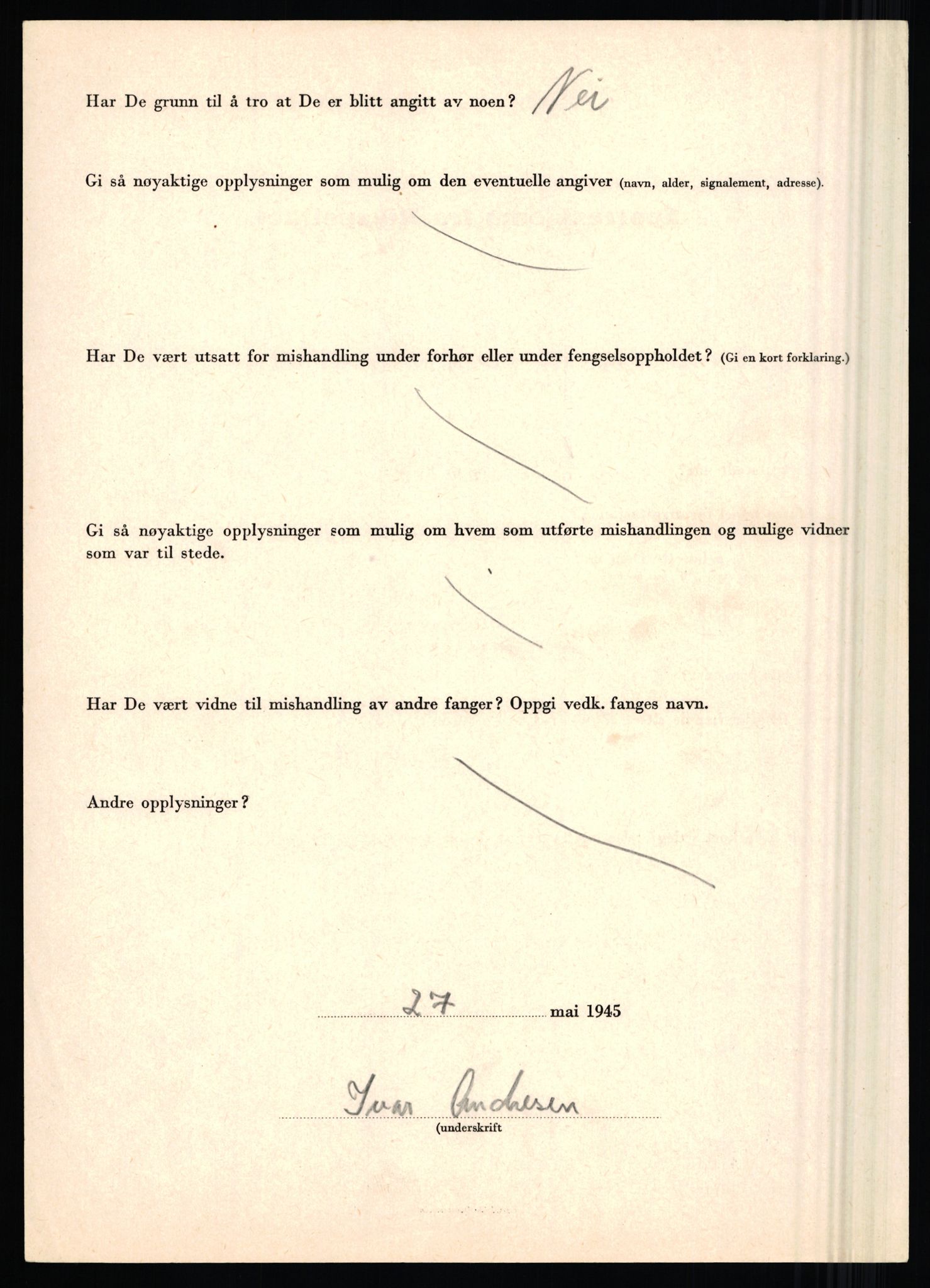 Rikspolitisjefen, AV/RA-S-1560/L/L0001: Abelseth, Rudolf - Berentsen, Odd, 1940-1945, s. 714