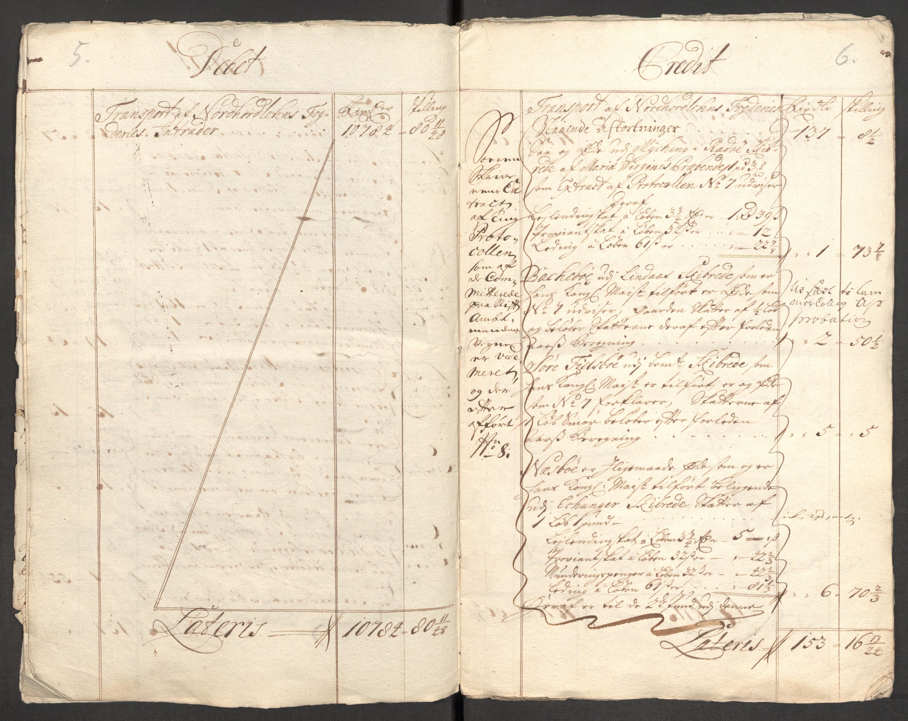 Rentekammeret inntil 1814, Reviderte regnskaper, Fogderegnskap, RA/EA-4092/R51/L3191: Fogderegnskap Nordhordland og Voss, 1710, s. 7