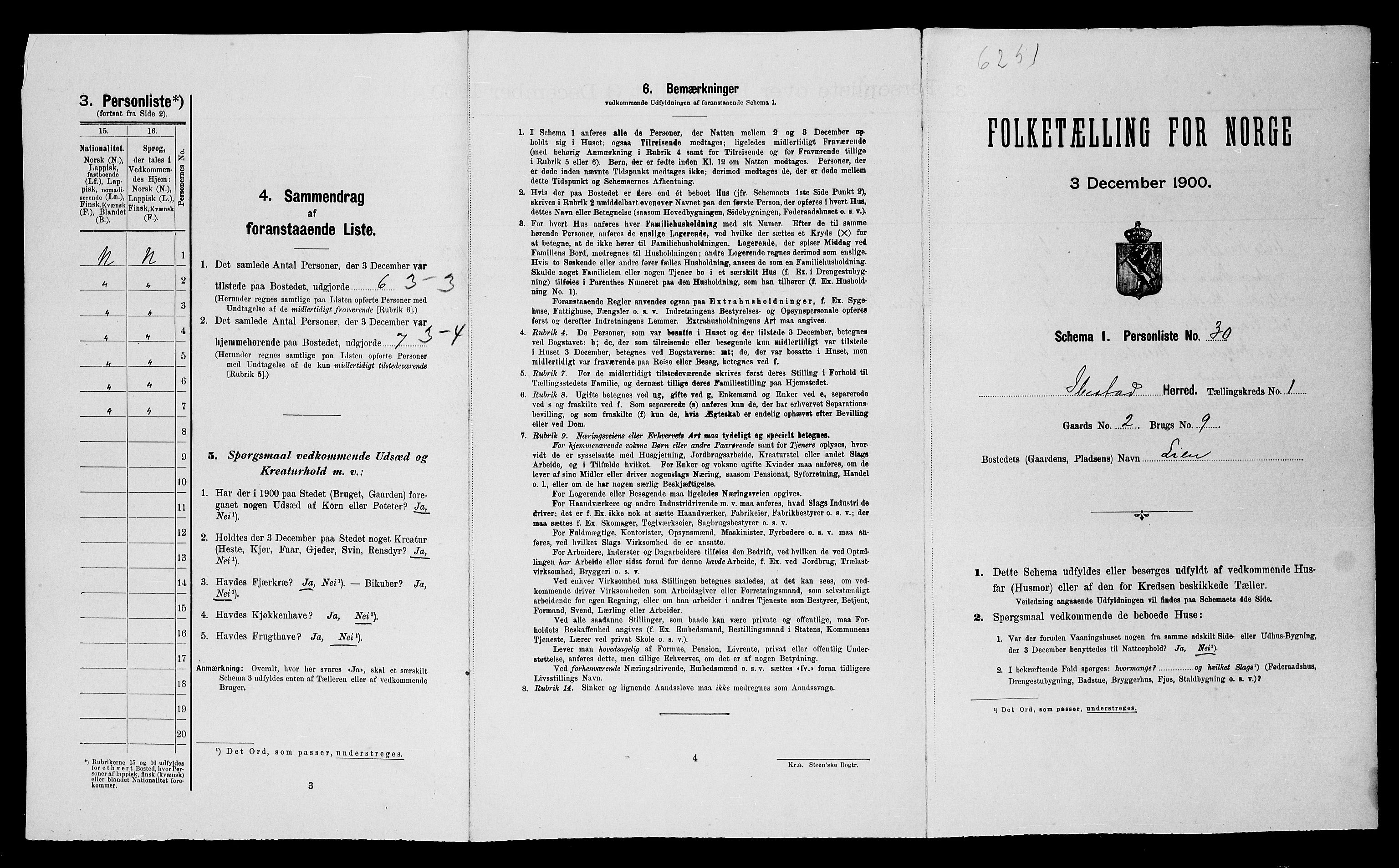 SATØ, Folketelling 1900 for 1917 Ibestad herred, 1900, s. 219