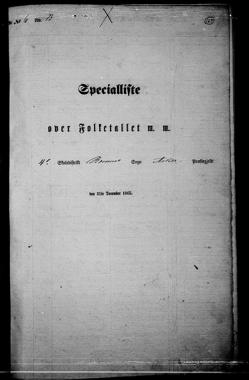 RA, Folketelling 1865 for 0220P Asker prestegjeld, 1865, s. 164