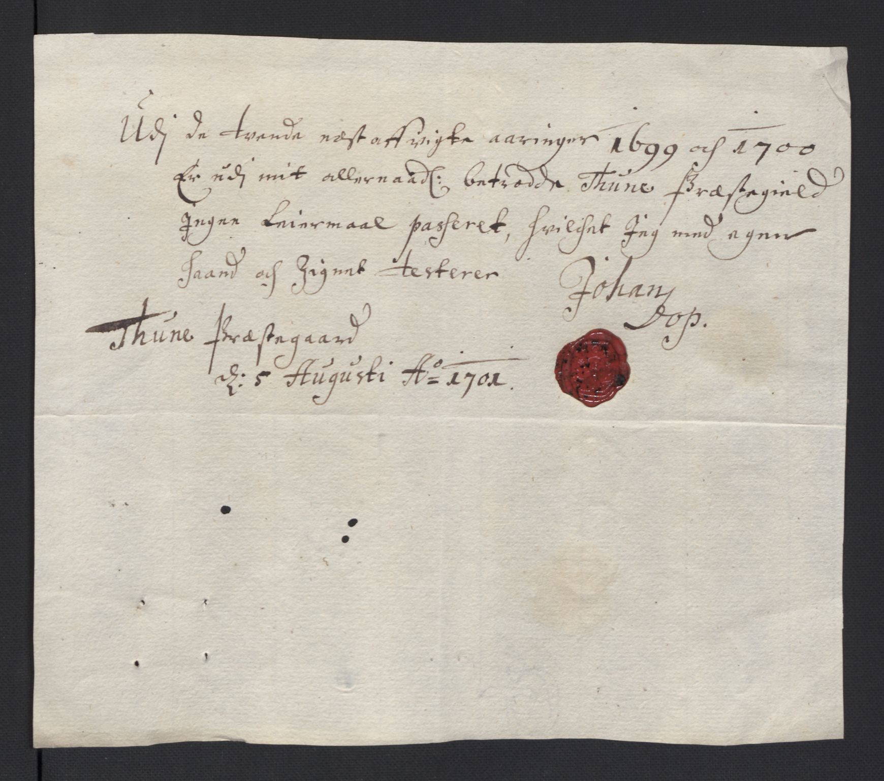 Rentekammeret inntil 1814, Reviderte regnskaper, Fogderegnskap, AV/RA-EA-4092/R04/L0129: Fogderegnskap Moss, Onsøy, Tune, Veme og Åbygge, 1700, s. 539