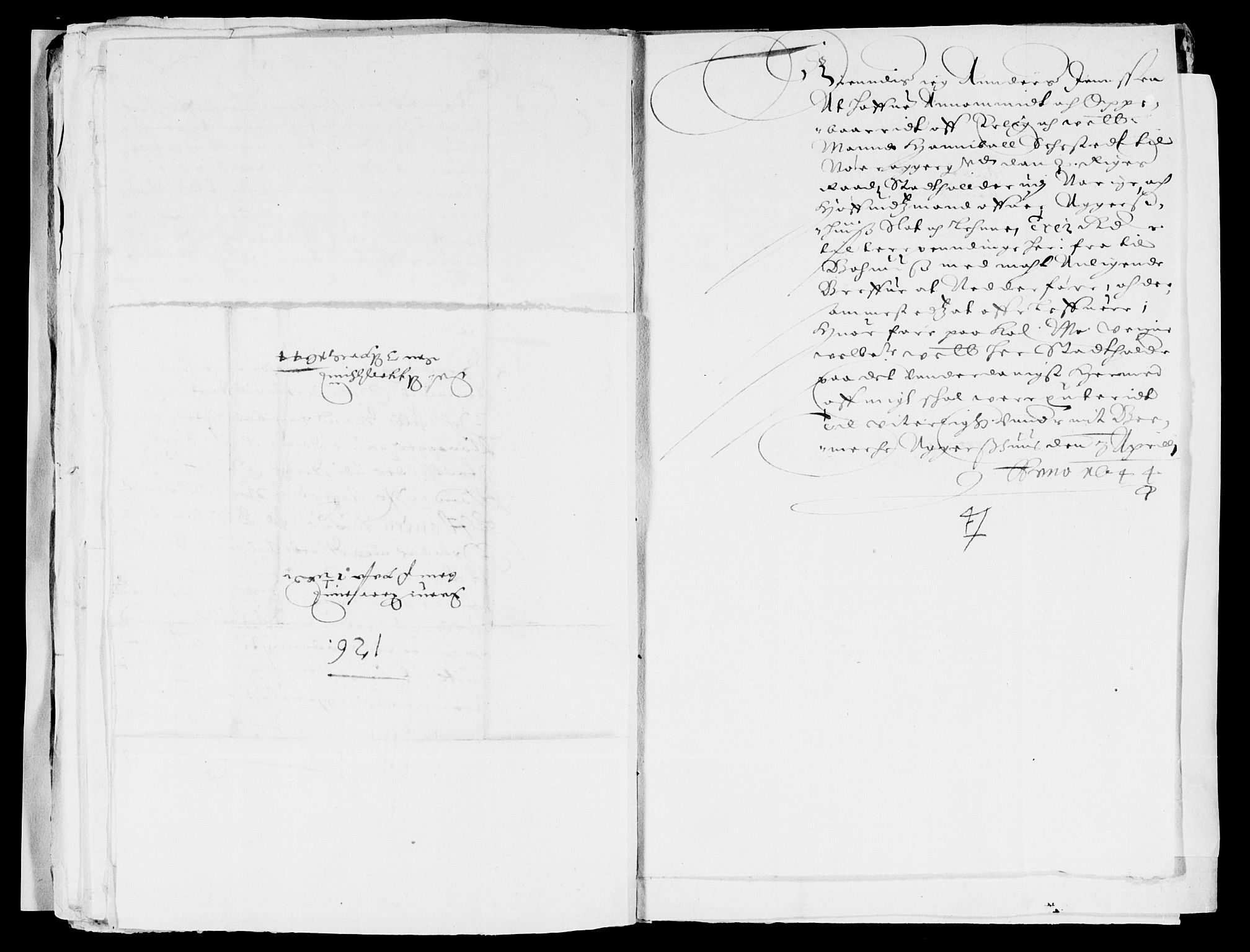 Rentekammeret inntil 1814, Reviderte regnskaper, Lensregnskaper, AV/RA-EA-5023/R/Rb/Rba/L0171: Akershus len, 1643-1644