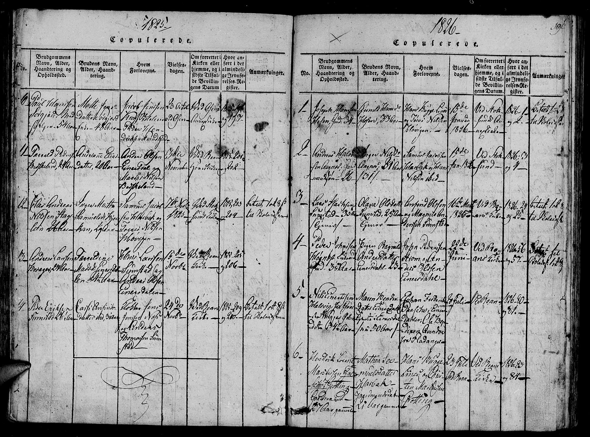 Ministerialprotokoller, klokkerbøker og fødselsregistre - Sør-Trøndelag, AV/SAT-A-1456/657/L0702: Ministerialbok nr. 657A03, 1818-1831, s. 190