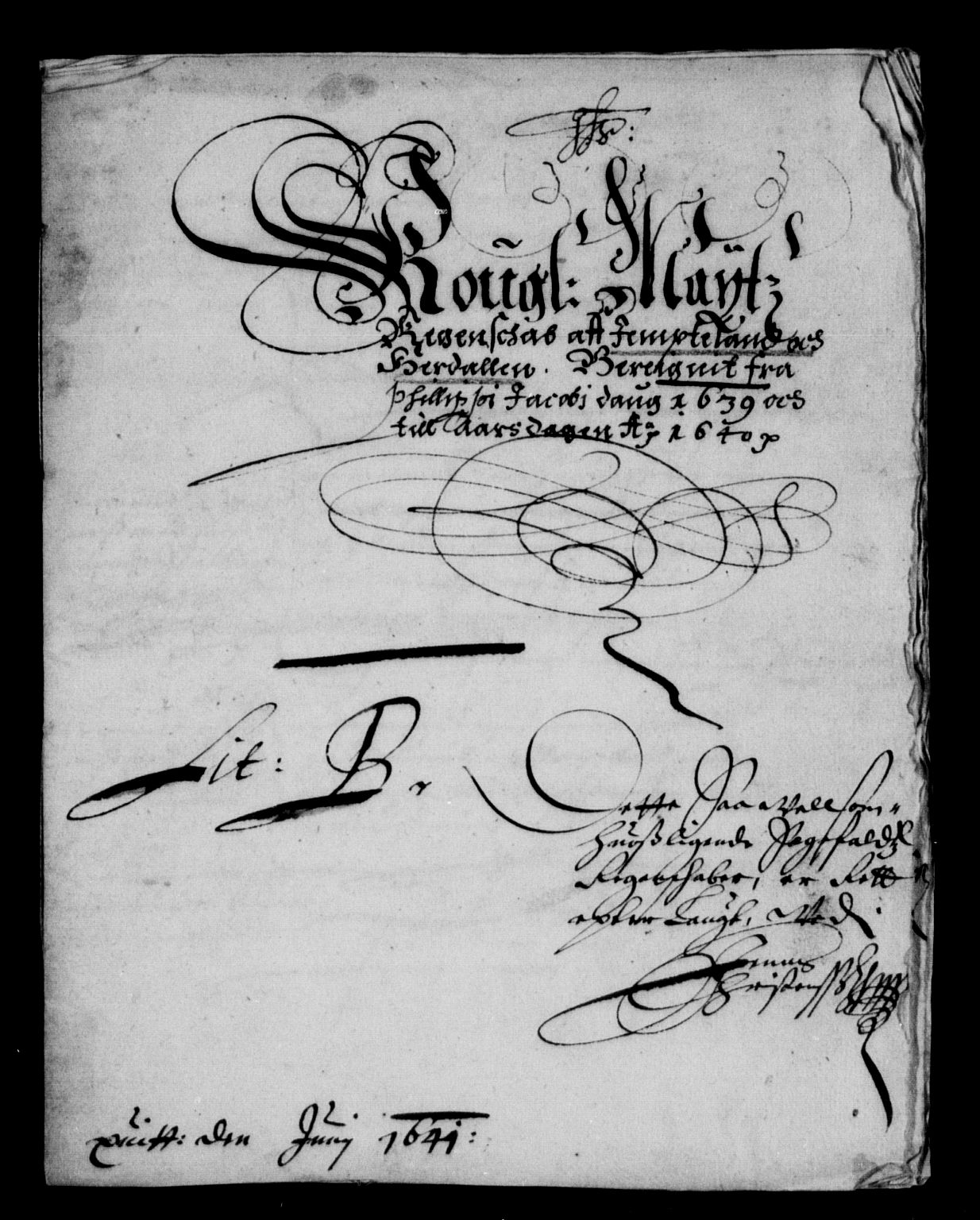 Rentekammeret inntil 1814, Reviderte regnskaper, Lensregnskaper, AV/RA-EA-5023/R/Rb/Rbw/L0065: Trondheim len, 1638-1640