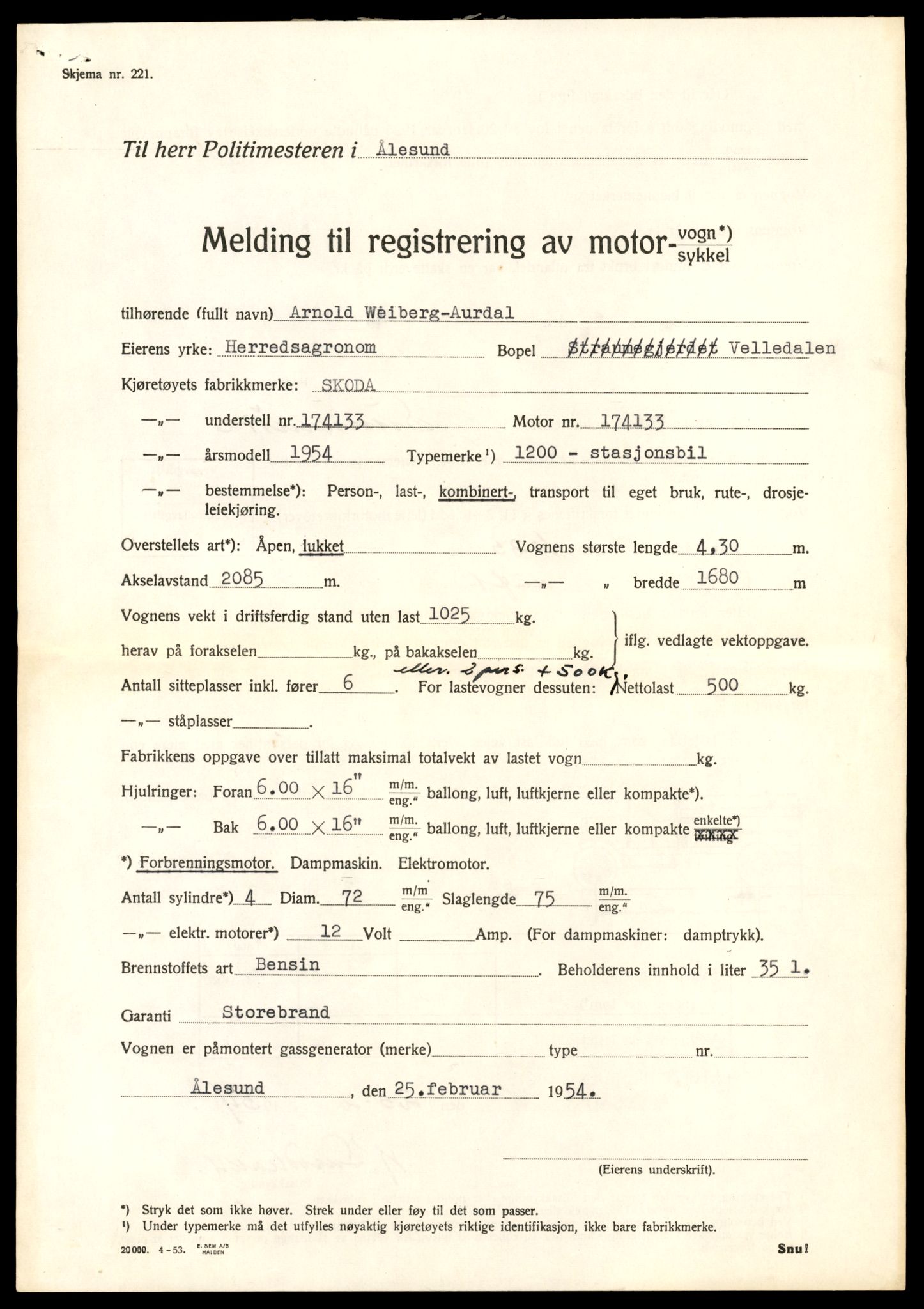 Møre og Romsdal vegkontor - Ålesund trafikkstasjon, AV/SAT-A-4099/F/Fe/L0045: Registreringskort for kjøretøy T 14320 - T 14444, 1927-1998, s. 981