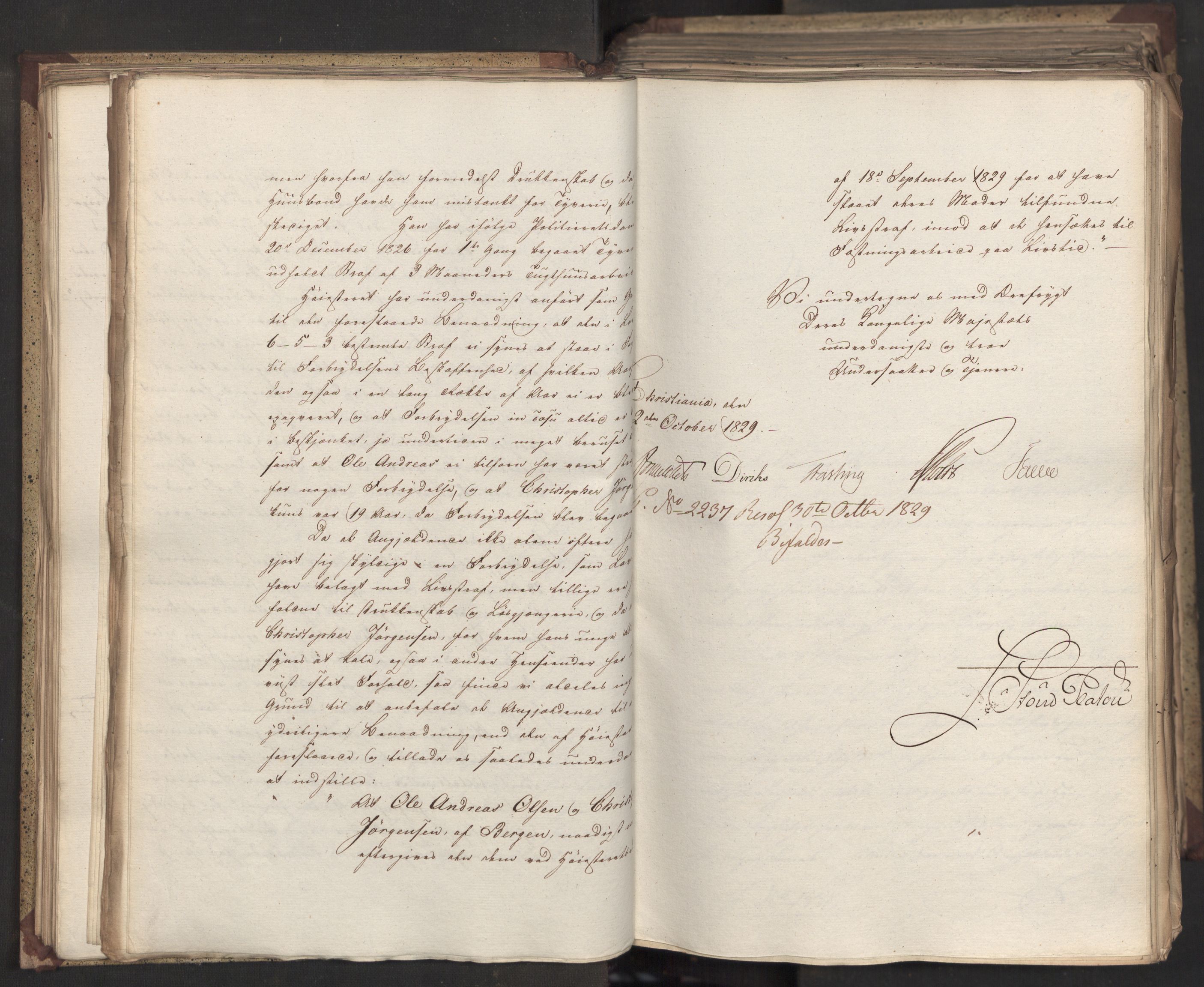 Statsrådsavdelingen i Stockholm, AV/RA-S-1003/D/Da/L0061: Regjeringsinnstillinger nr. 1501-1666, 1829, s. 99