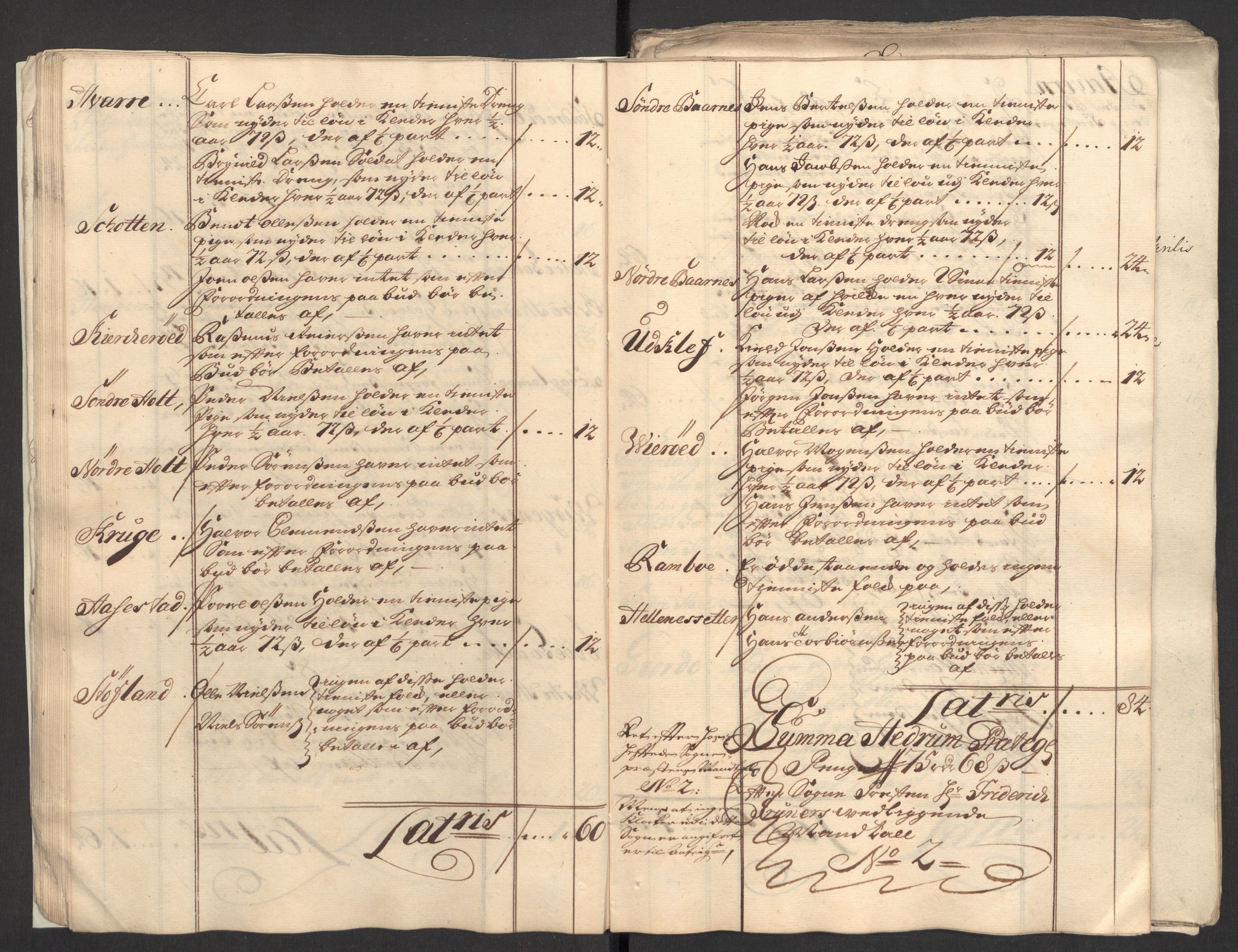 Rentekammeret inntil 1814, Reviderte regnskaper, Fogderegnskap, RA/EA-4092/R33/L1982: Fogderegnskap Larvik grevskap, 1711, s. 23
