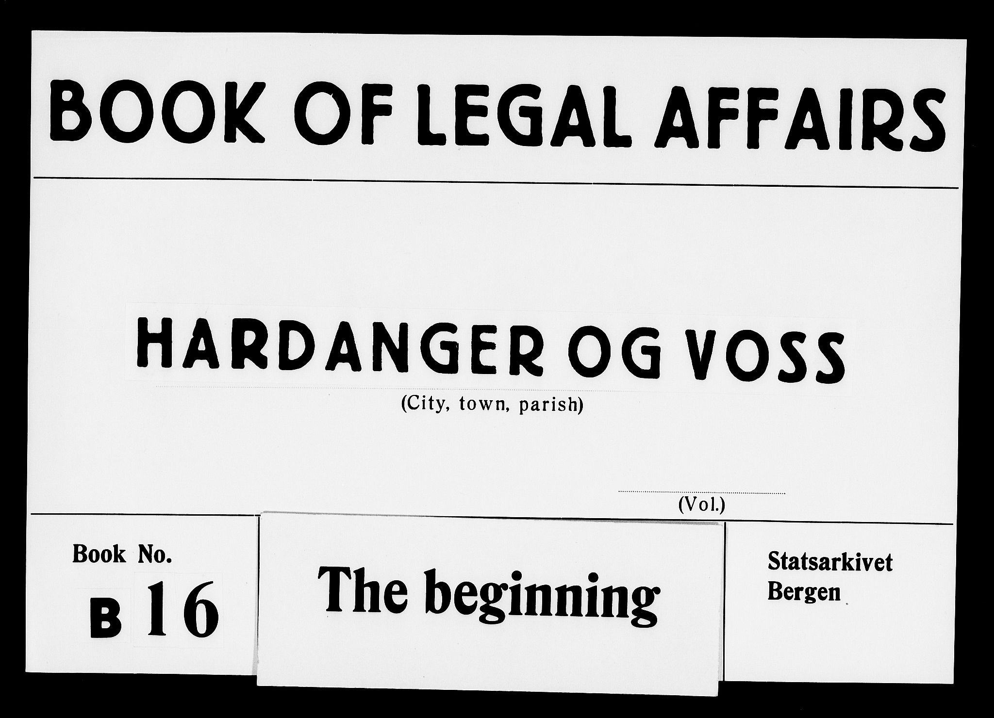 Hardanger og Voss sorenskriveri, SAB/A-2501/1/1A/1Ab/L0016: Tingbok for Voss, 1685-1686