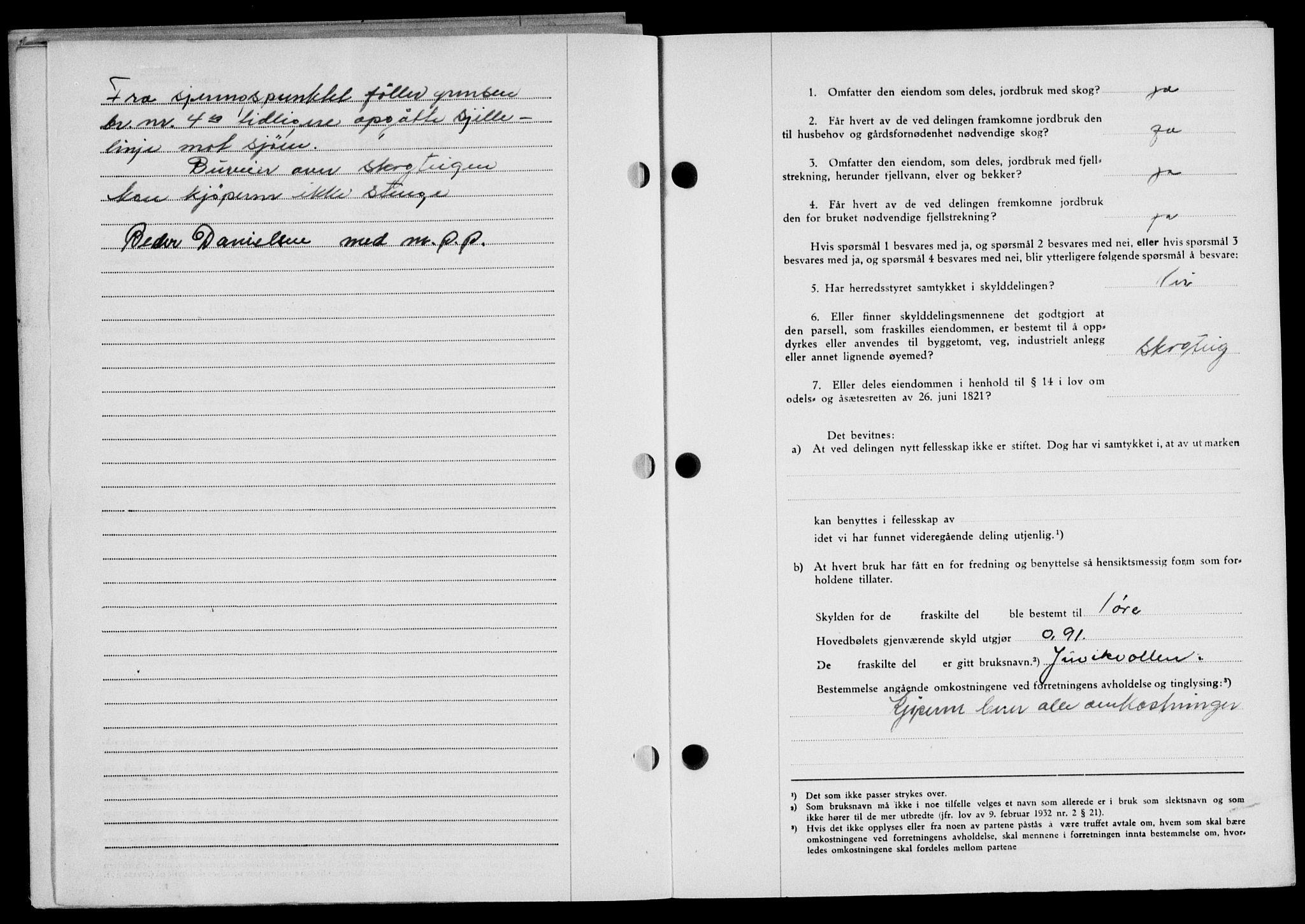 Lofoten sorenskriveri, SAT/A-0017/1/2/2C/L0019a: Pantebok nr. 19a, 1948-1948, Dagboknr: 1894/1948