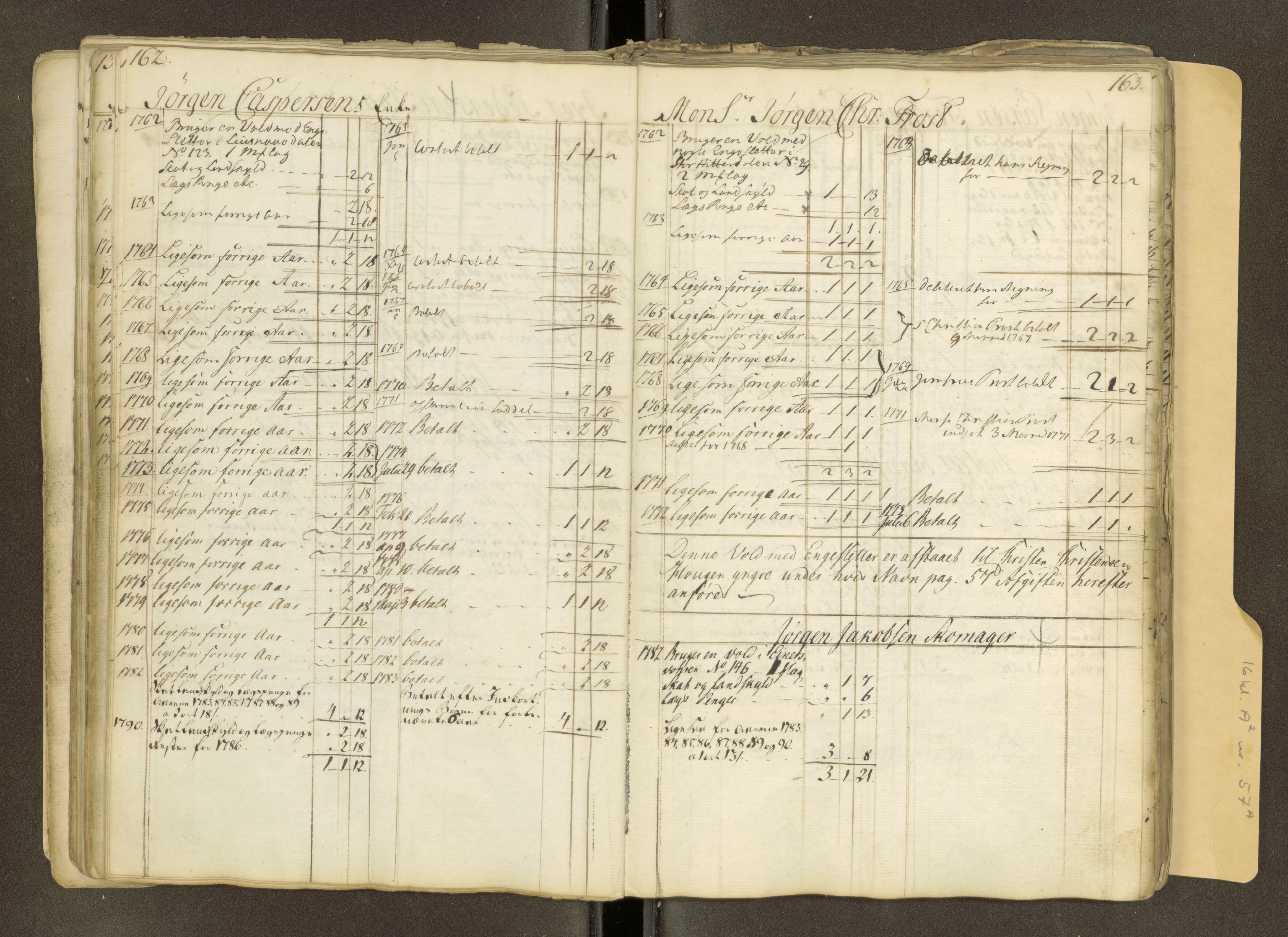 Røros kobberverk, AV/SAT-PA-0211/1/16/16A2/L0018: Jordegodset i det hele vedkommende, 1739-1828, s. 95
