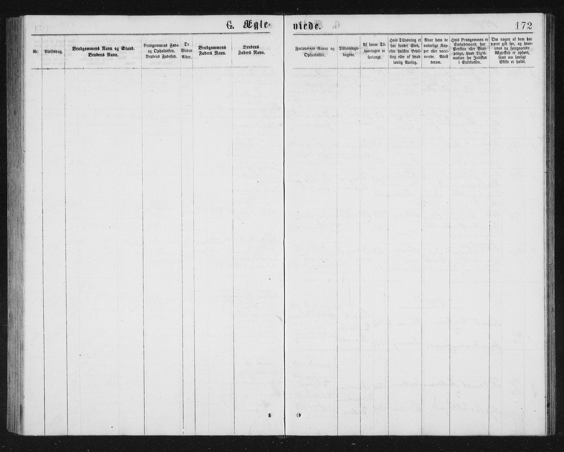 Ministerialprotokoller, klokkerbøker og fødselsregistre - Sør-Trøndelag, AV/SAT-A-1456/662/L0756: Klokkerbok nr. 662C01, 1869-1891, s. 172