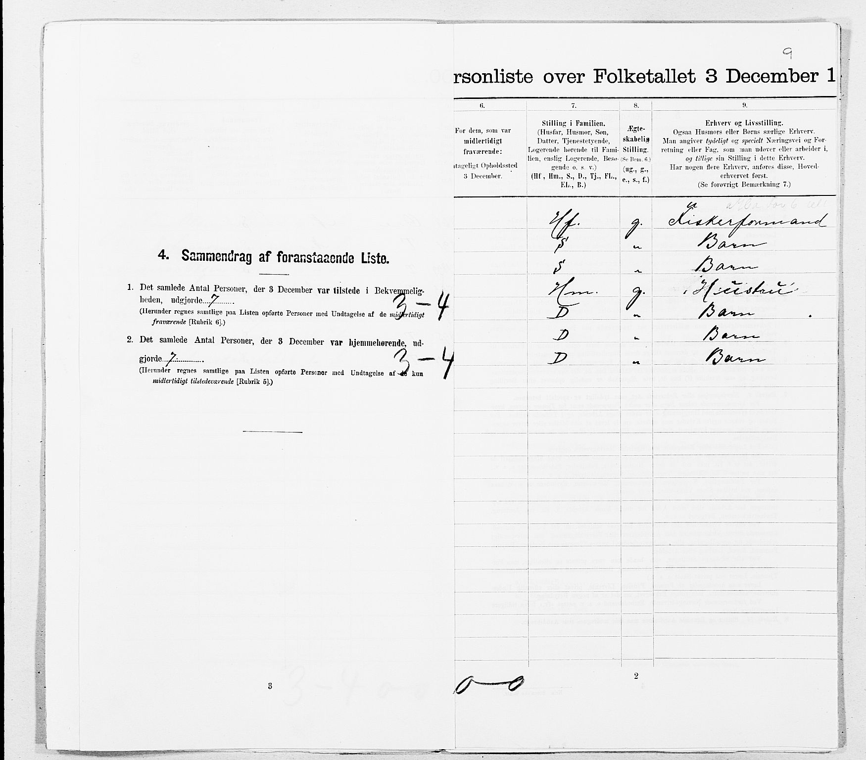 SAT, Folketelling 1900 for 1503 Kristiansund kjøpstad, 1900, s. 5246